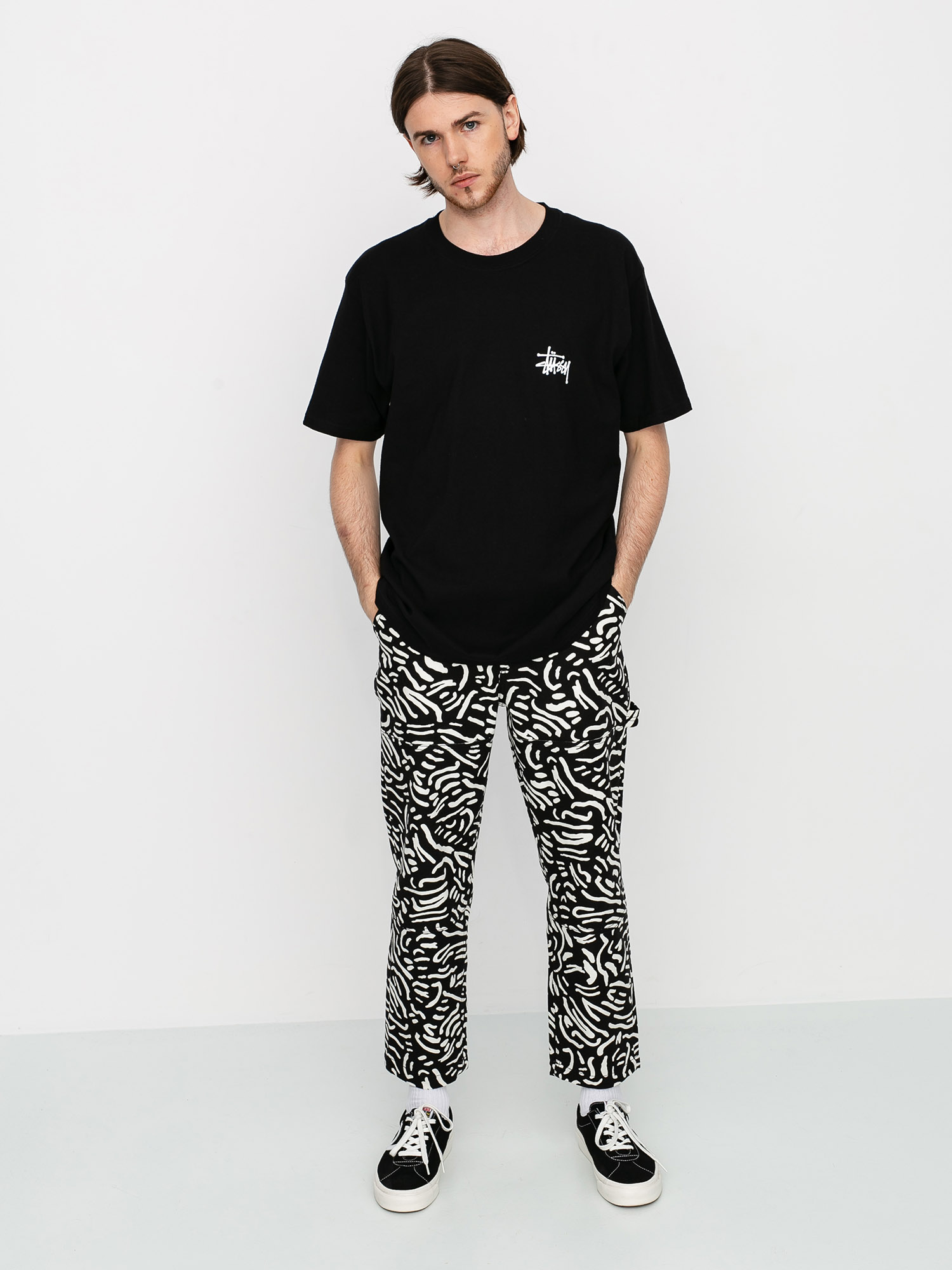 Tričko Stussy Basic (black)