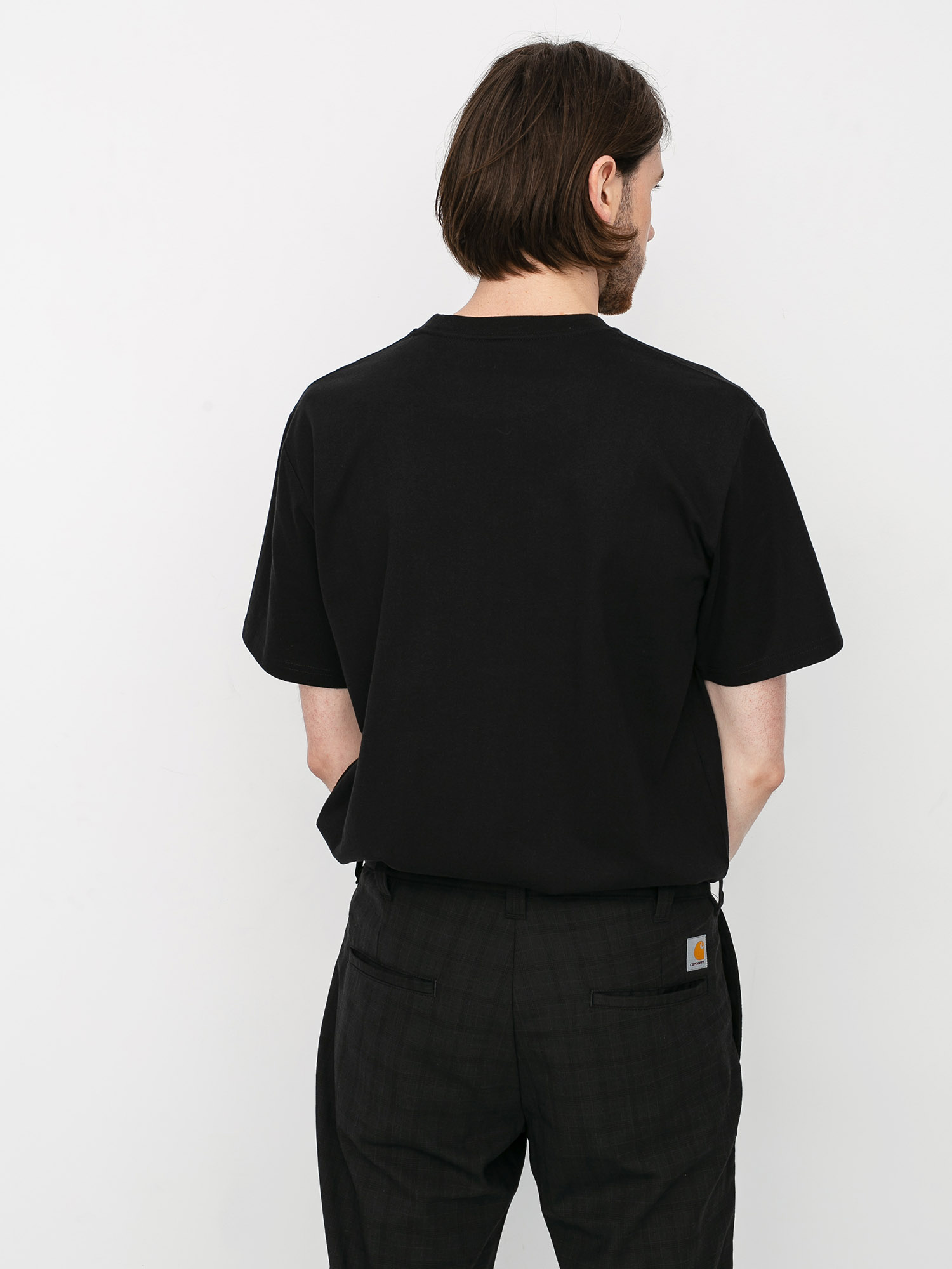 Tričko Carhartt WIP University (black/white)