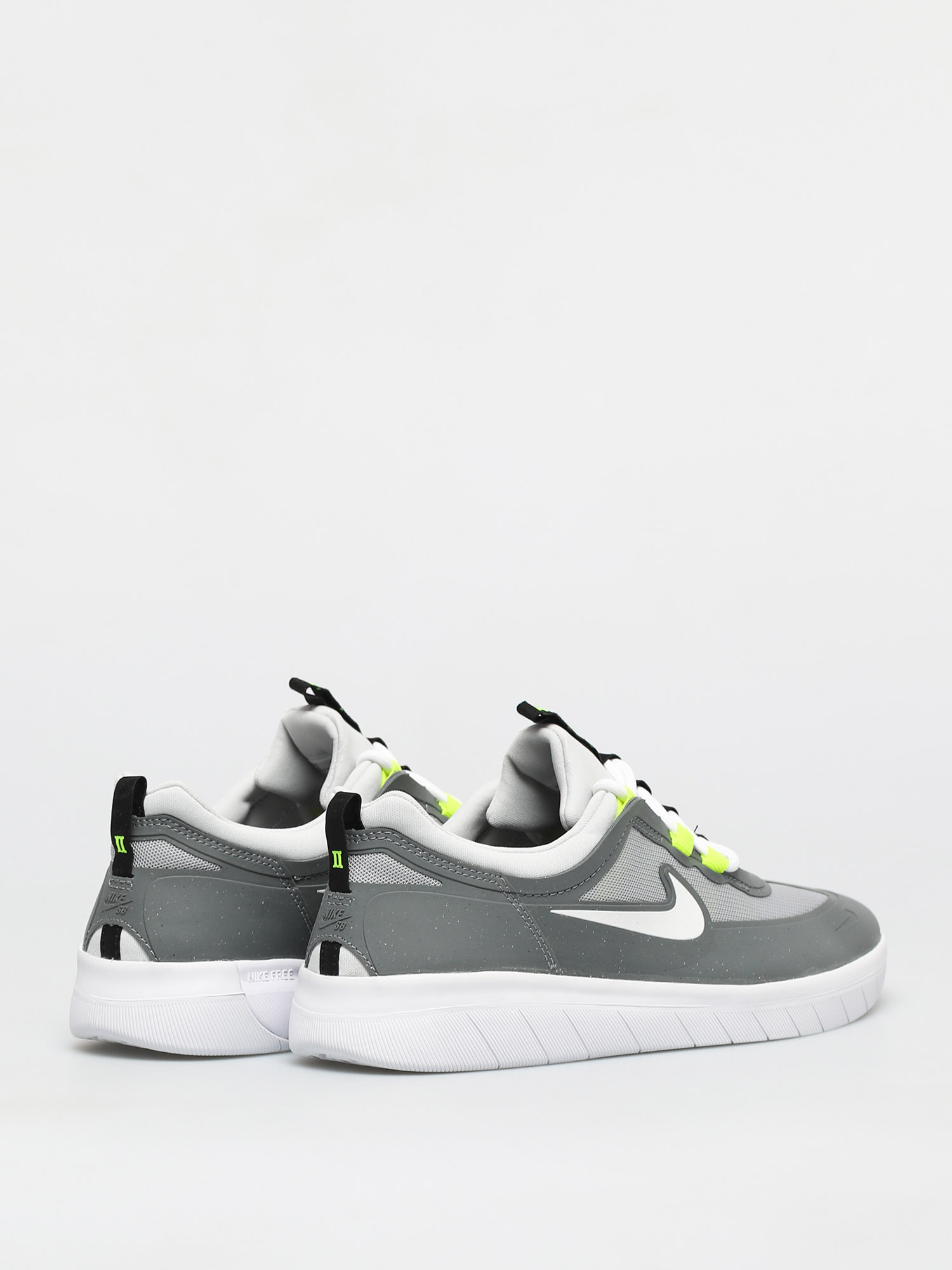 Boty Nike SB Nyjah Free 2 0 (smoke grey/white lt smoke grey)