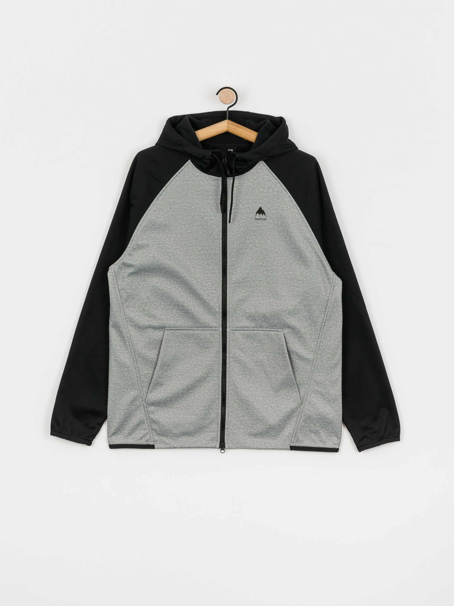 Pánská Termomikina Burton Crown Weatherproof ZHD (gray heather/true black)