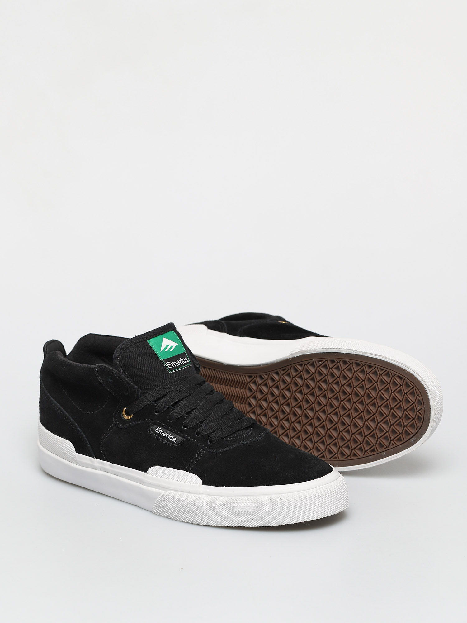Boty Emerica Pillar (black/white/gold)