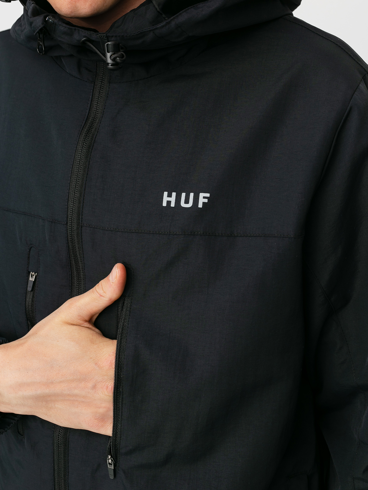 Bunda HUF Standard Shell 3 (black/black)