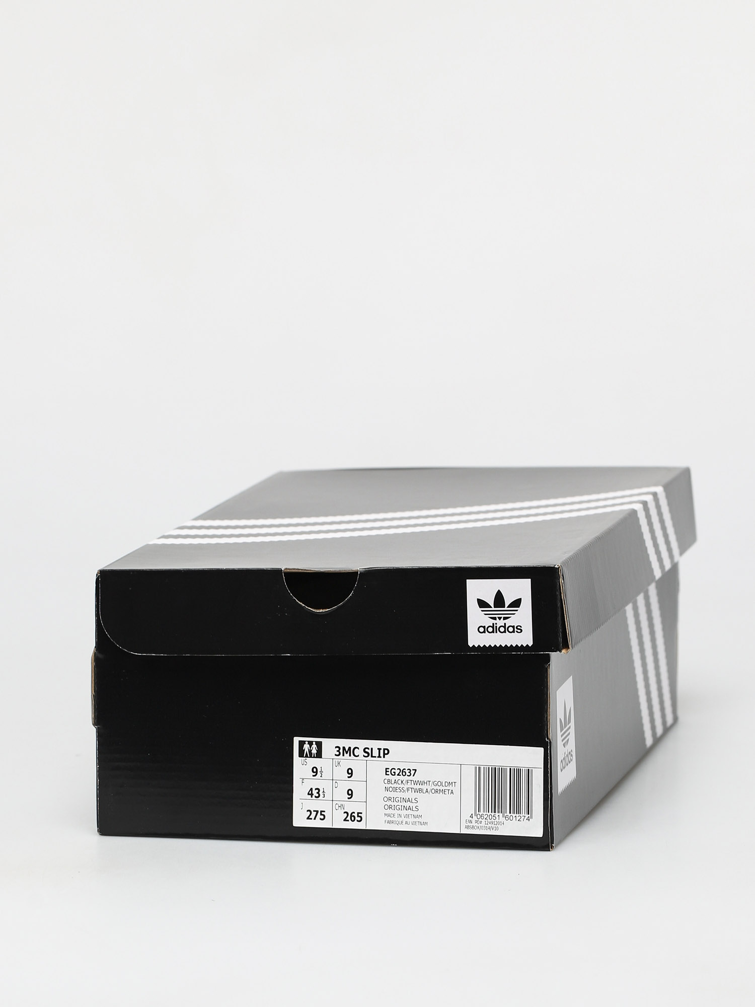 Boty adidas 3Mc Slip (cblack/ftwwht/goldmt)
