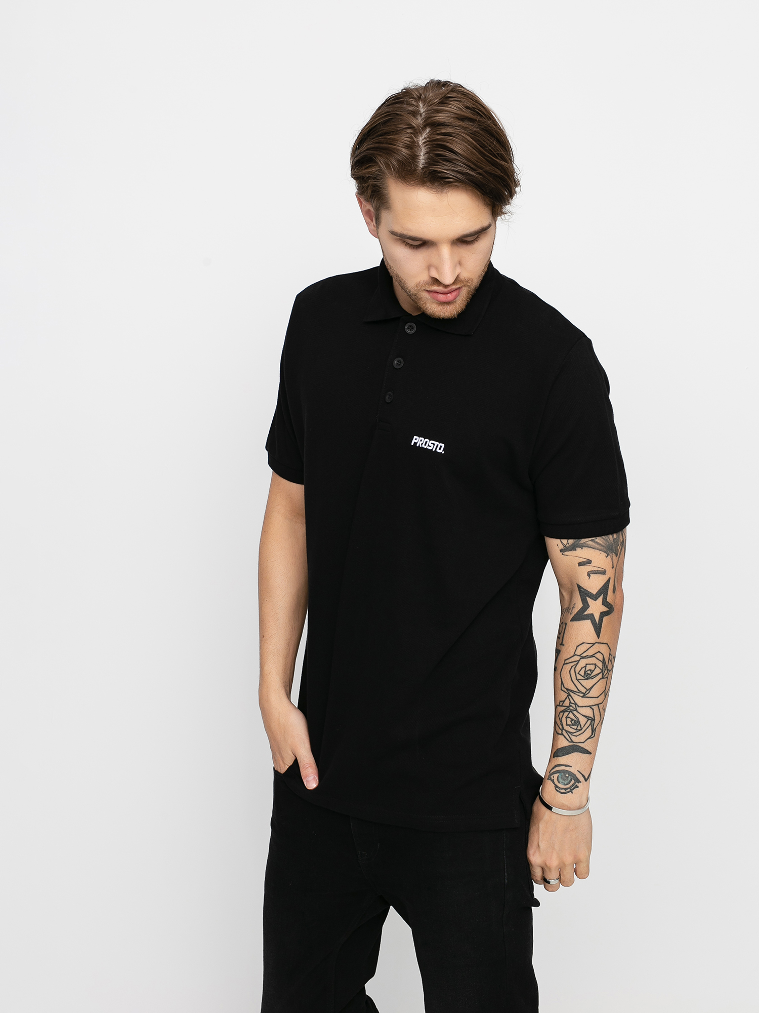 Tričko Prosto Bazic (black)