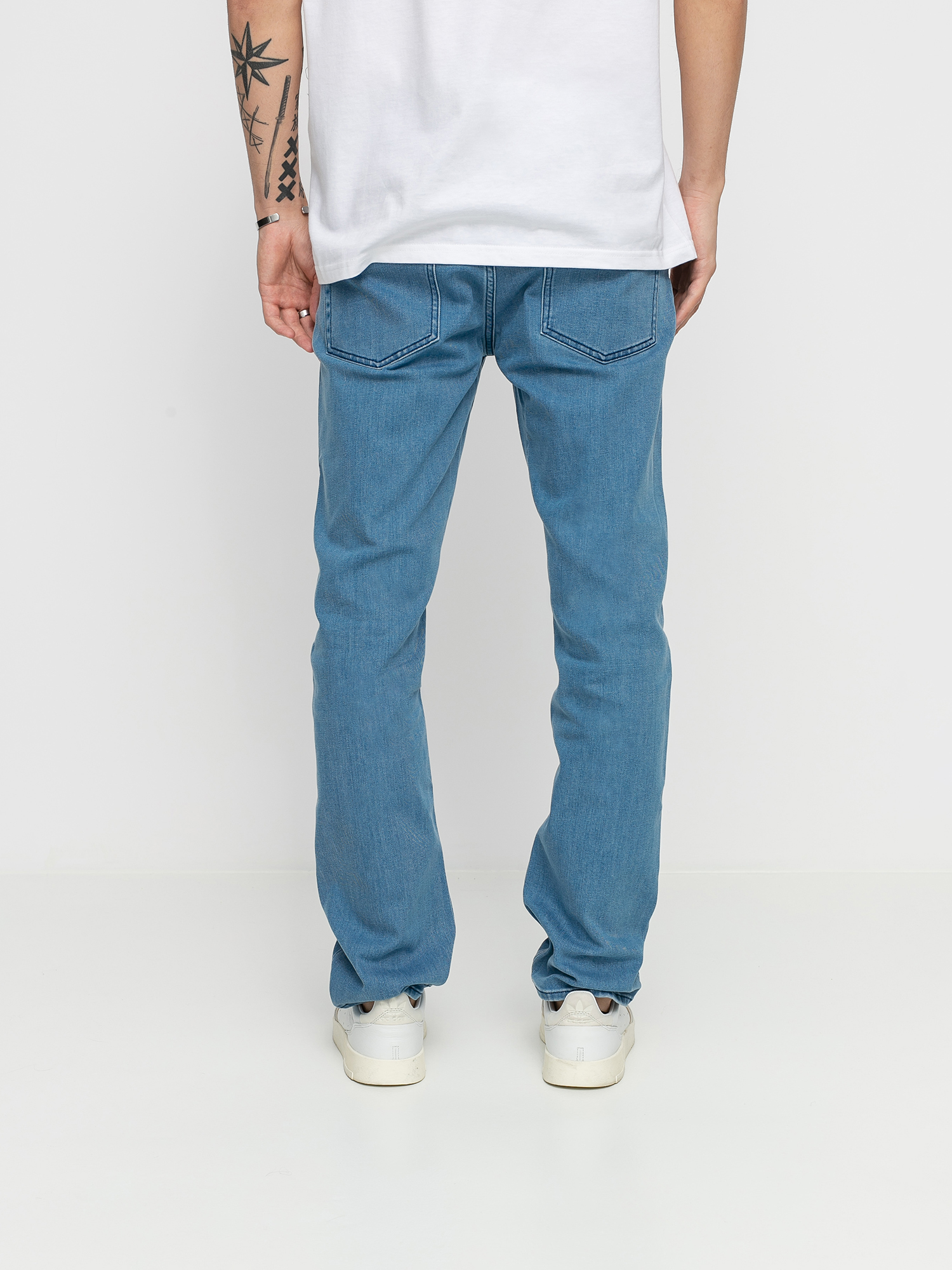 Kalhoty Volcom Solver Denim (flat vintage indigo)