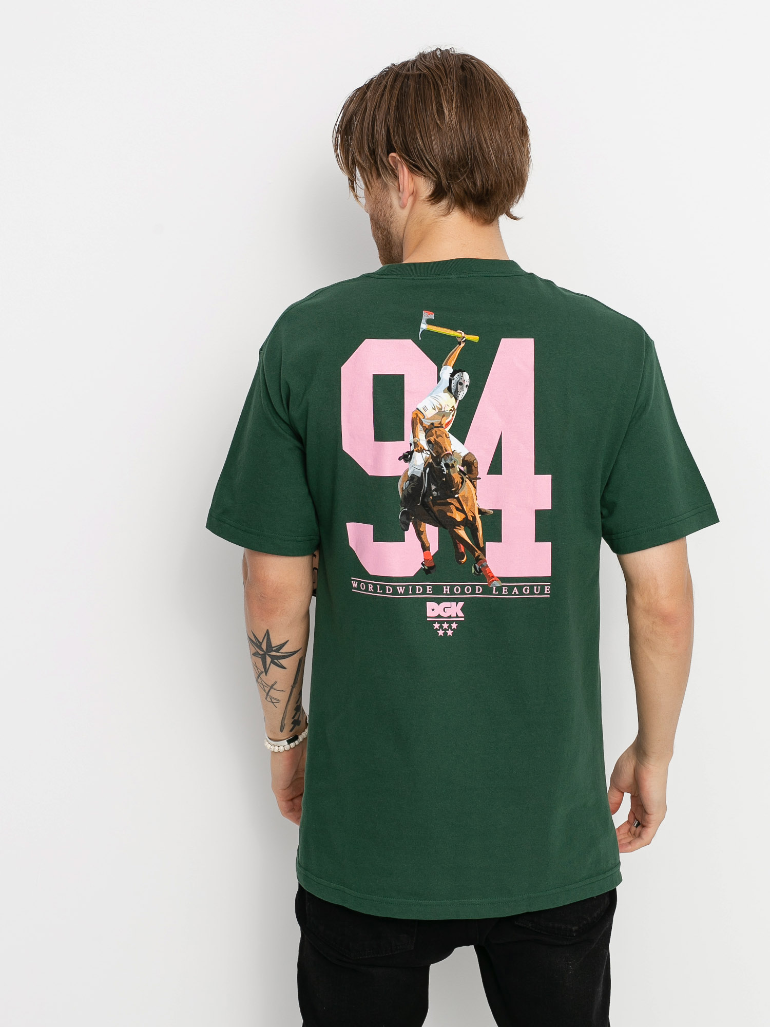 Tričko DGK Hood League (forest)