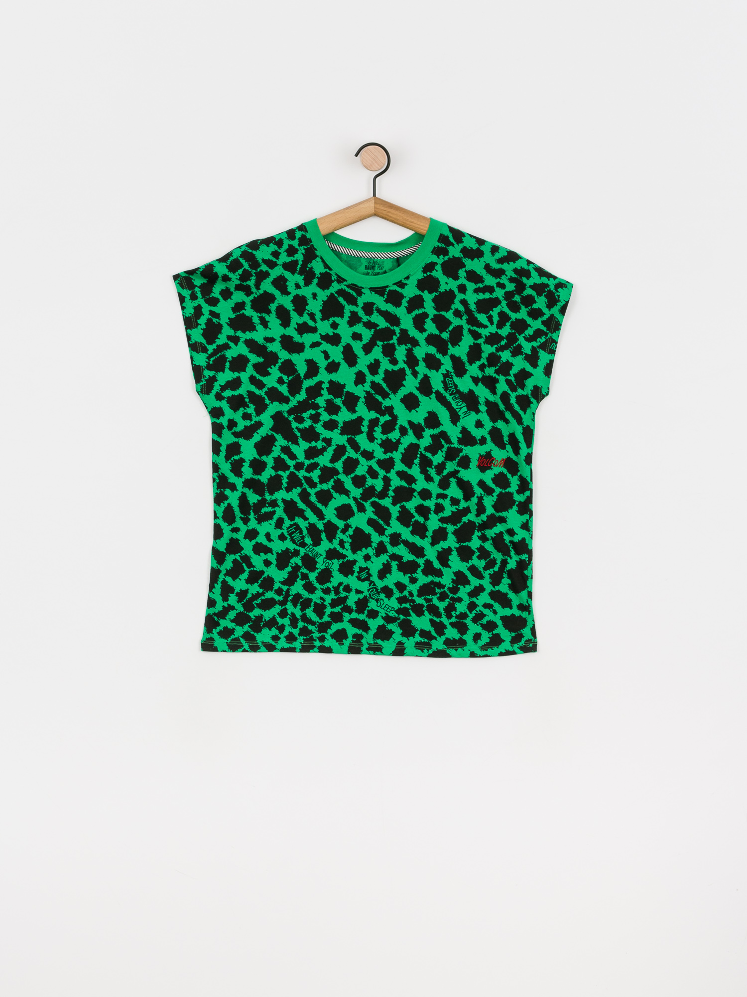 Tričko Volcom Greenfuzz Wmn (scaromatic green)