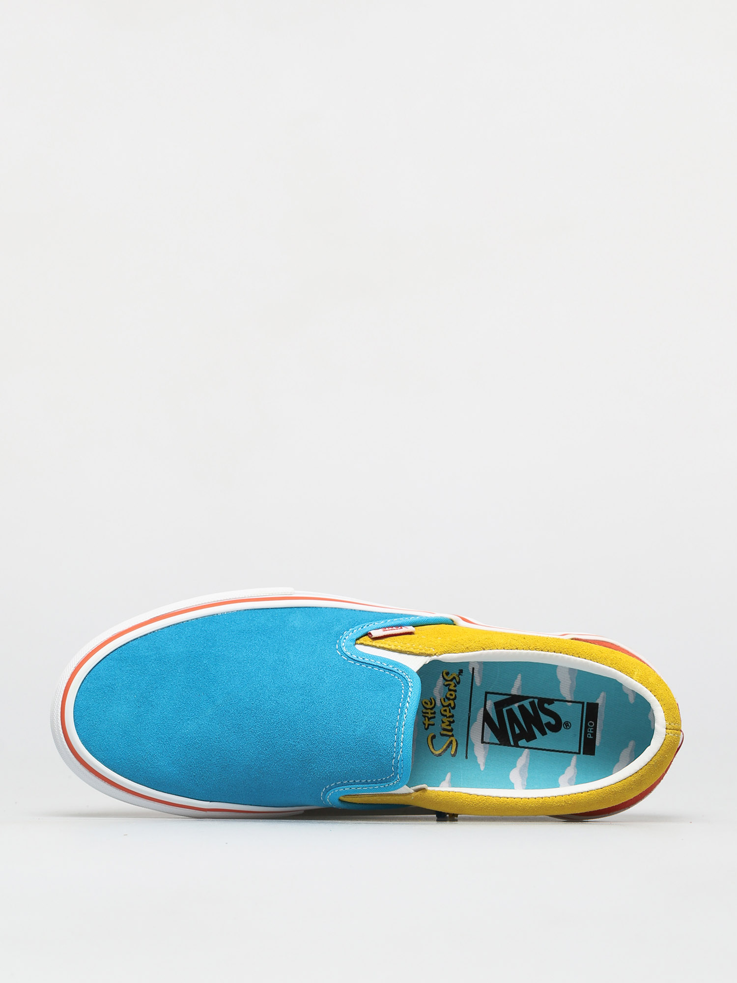 Boty Vans x The Simpsons Slip On Pro (blue/yellow)