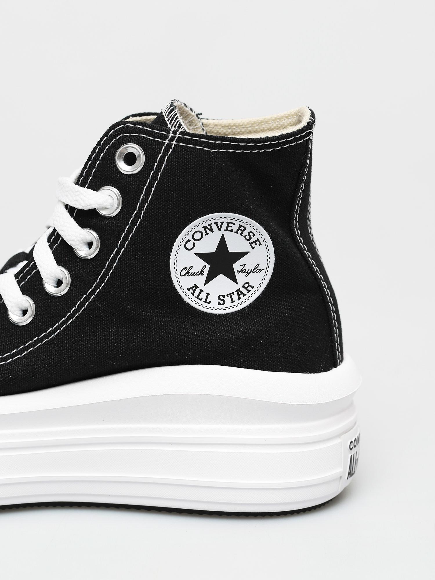 Boty Converse Chuck Taylor All Star Move Wmn (black/natural ivory/white)