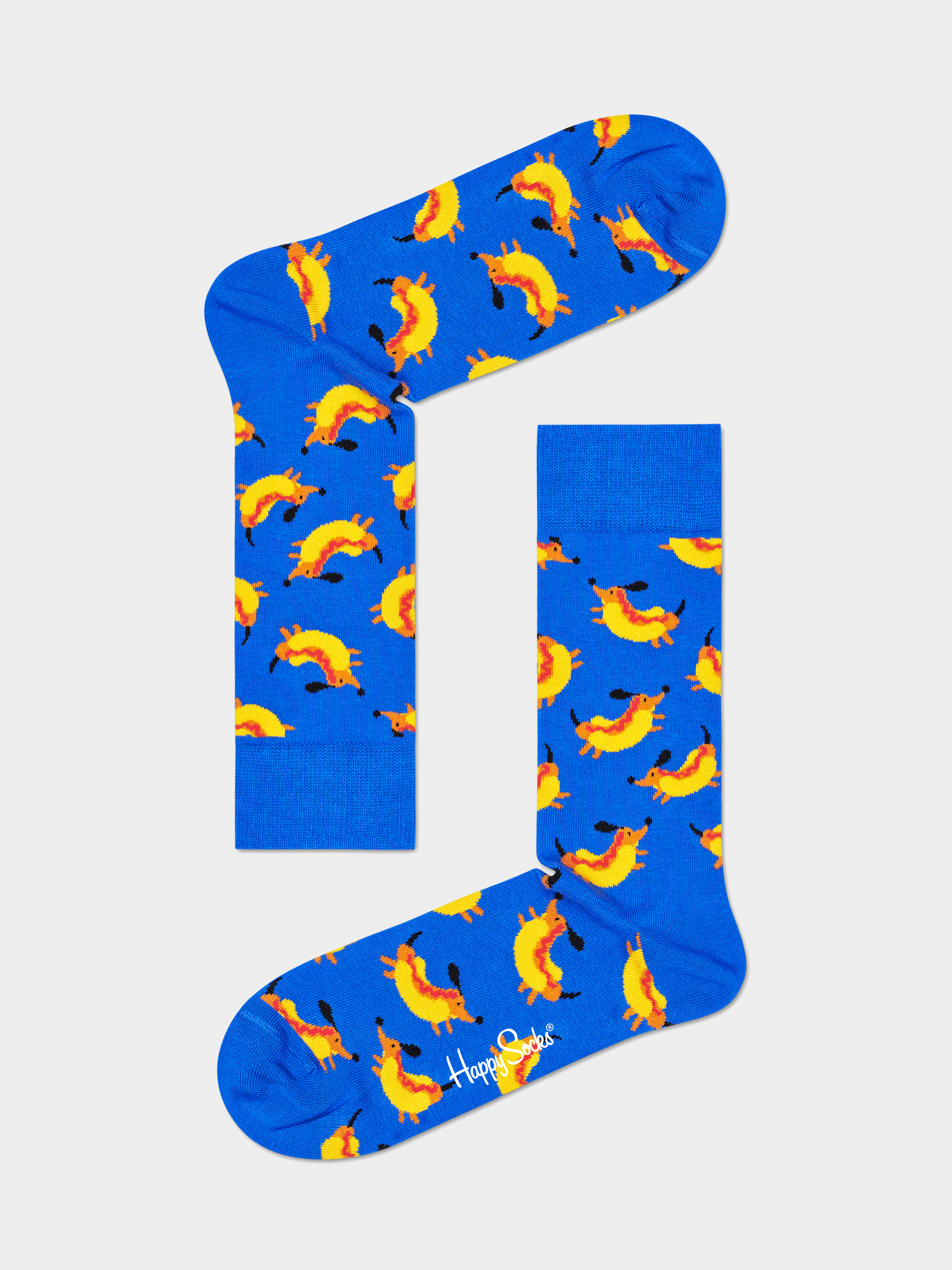 Ponožky Happy Socks Hot Dog Dog (blue)