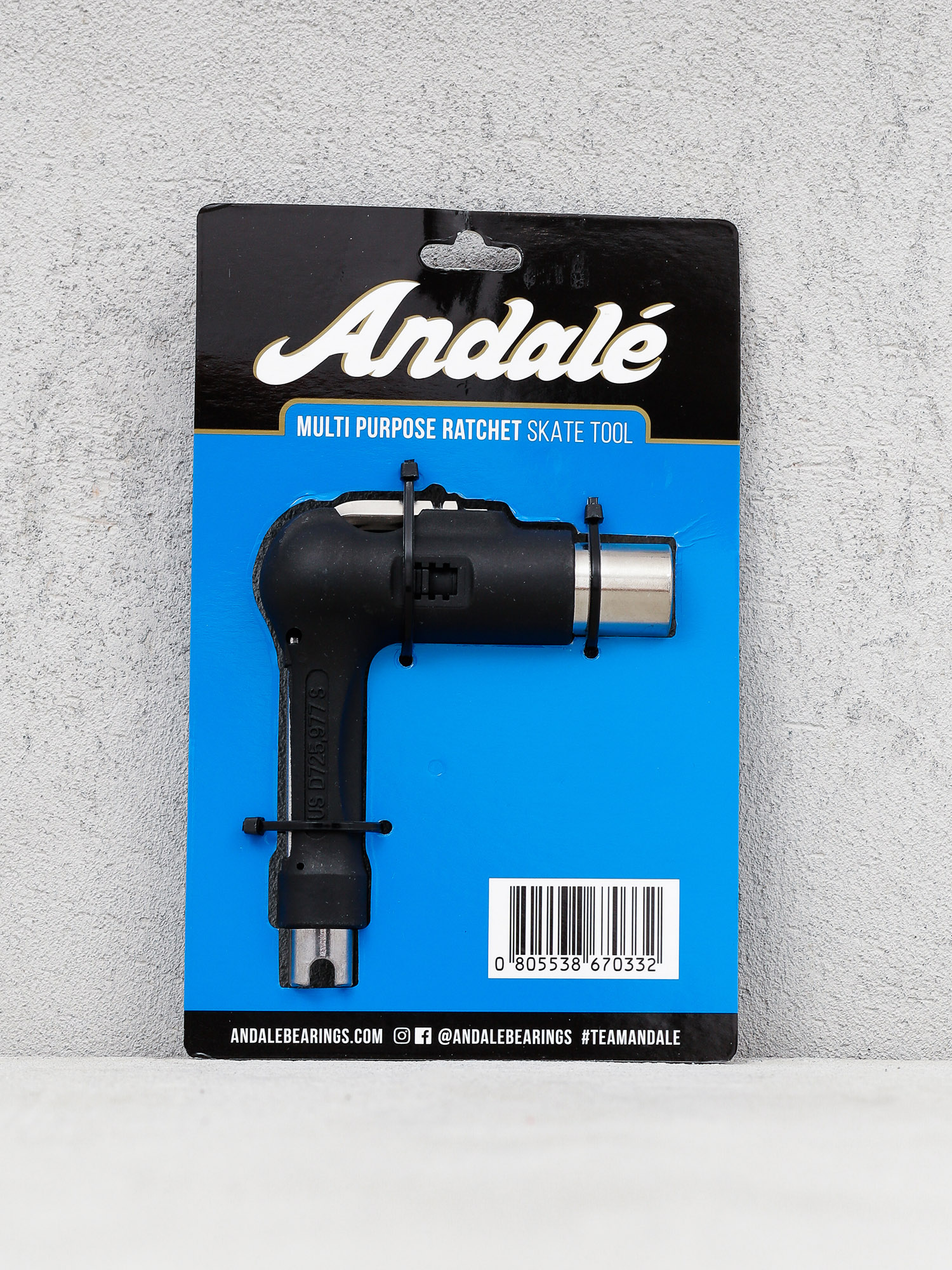 Klíč Andale Multi Purpose Ratchet Skate Tool (black)