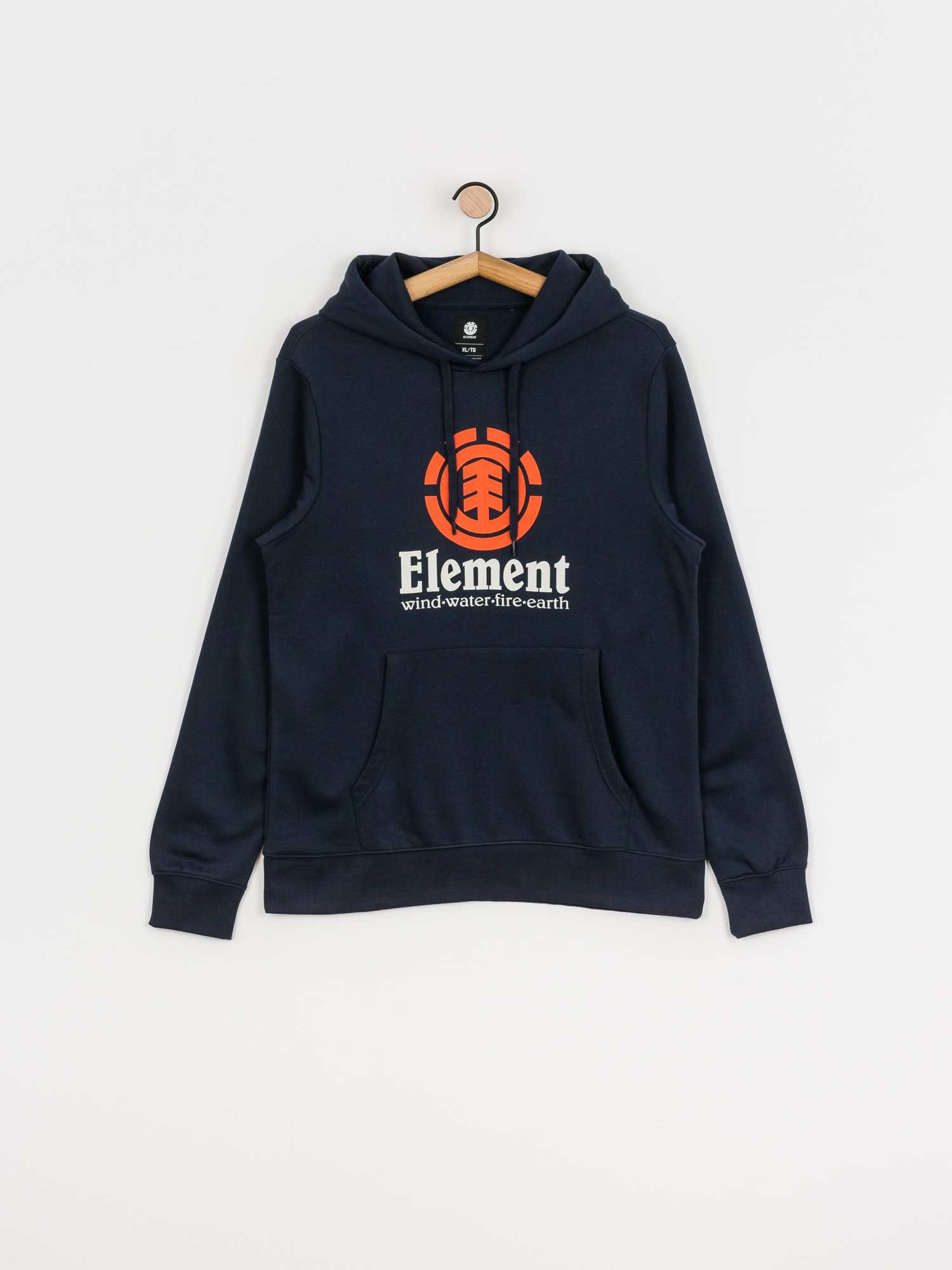 Mikina s kapucí Element Vertical HD (eclipse navy)