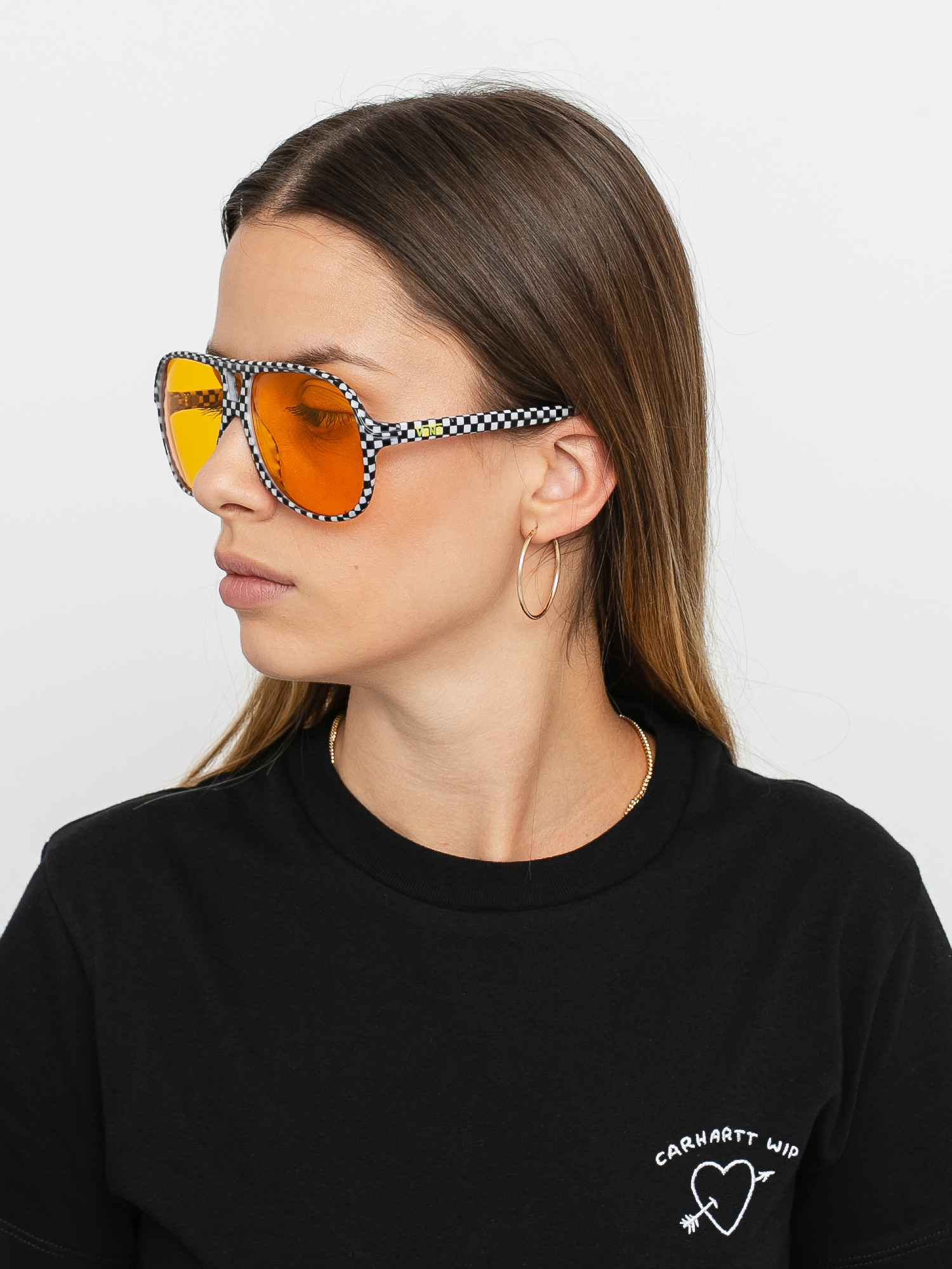 Sluneční brýle Vans Seek Shades (black/white che)