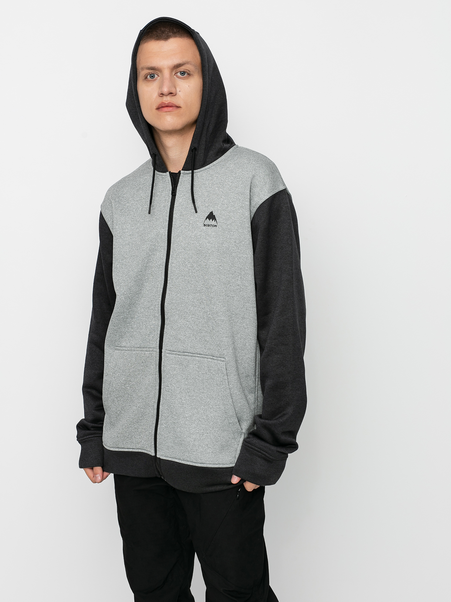 Pánská Termomikina Burton Oak ZHD (gray heather/true black)