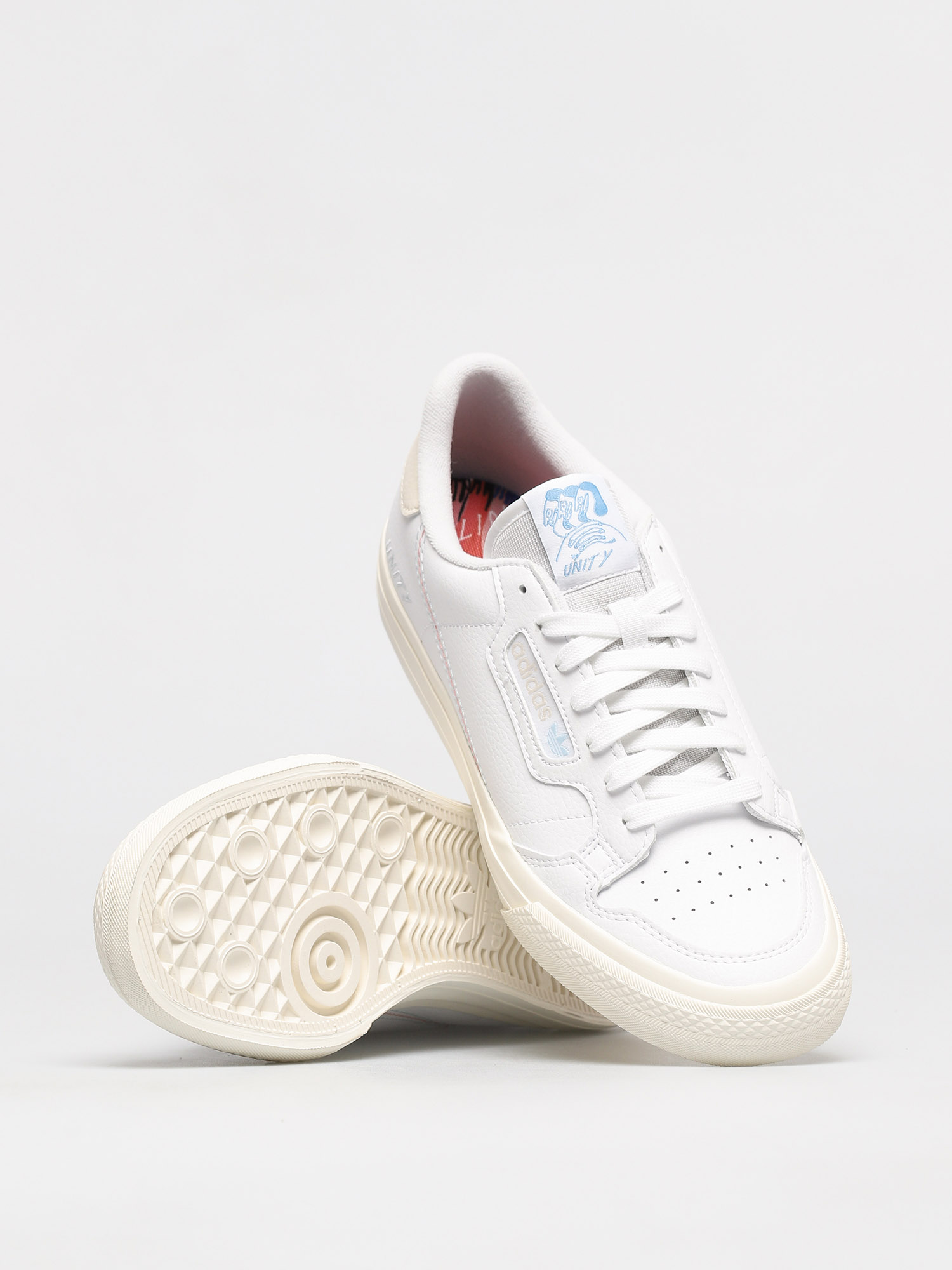 Boty adidas Continental Vulc X Unity (ftwwht/cwhite/ltblue)