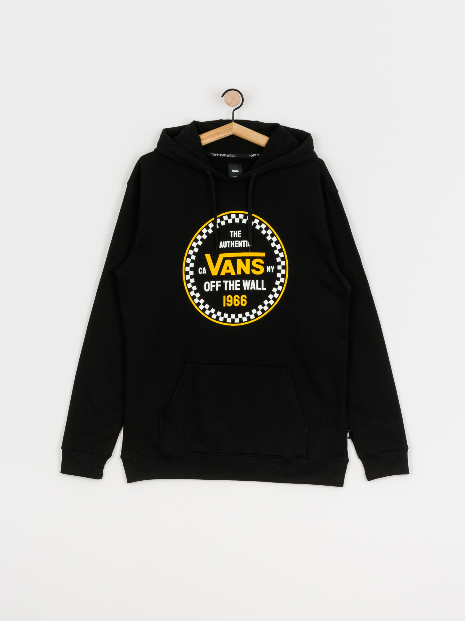 Mikina s kapucí Vans Checker 66 HD (black)