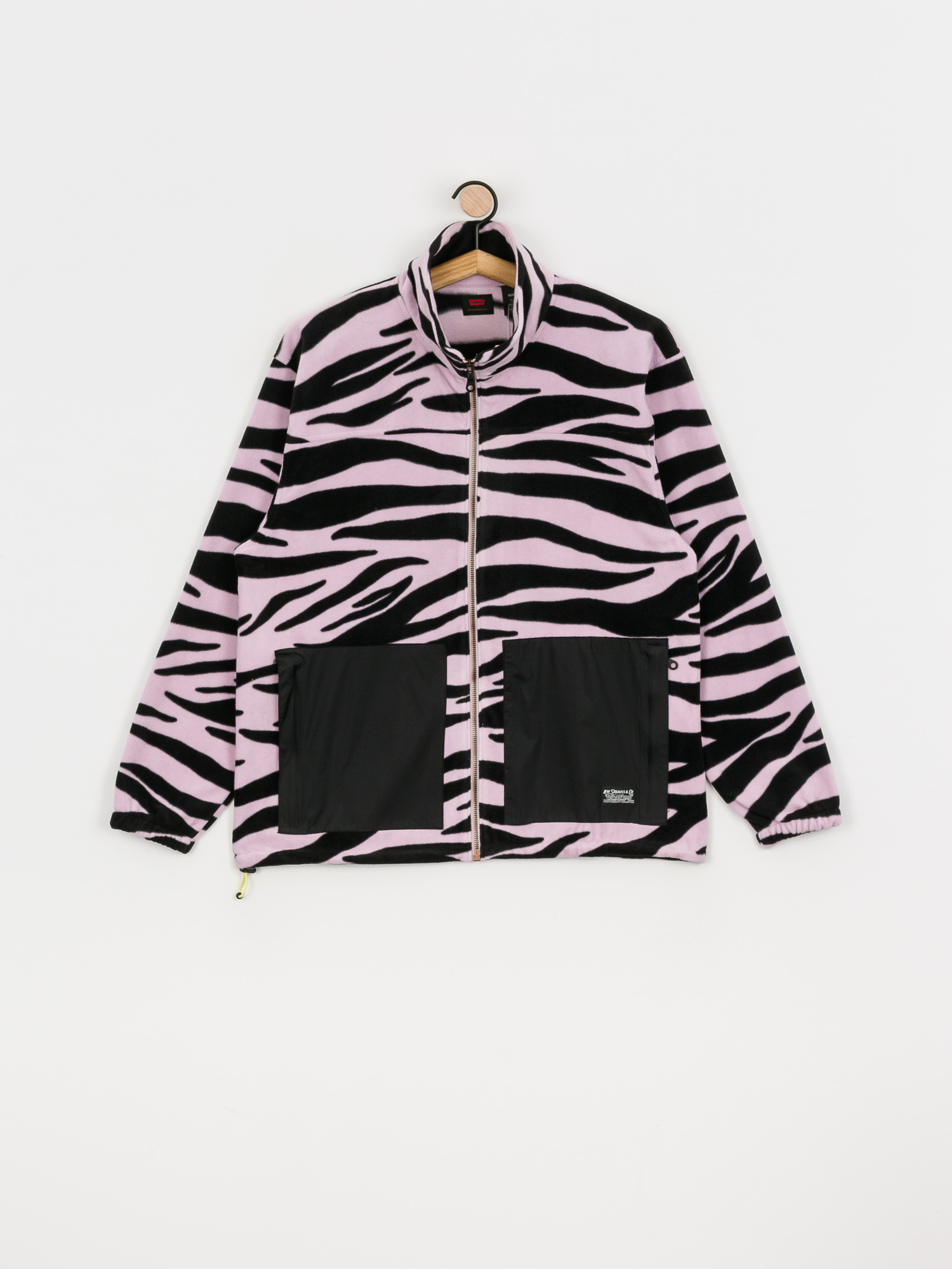 Mikina Levi's® Skate Zip Mock Neck (zircon lavender frost)