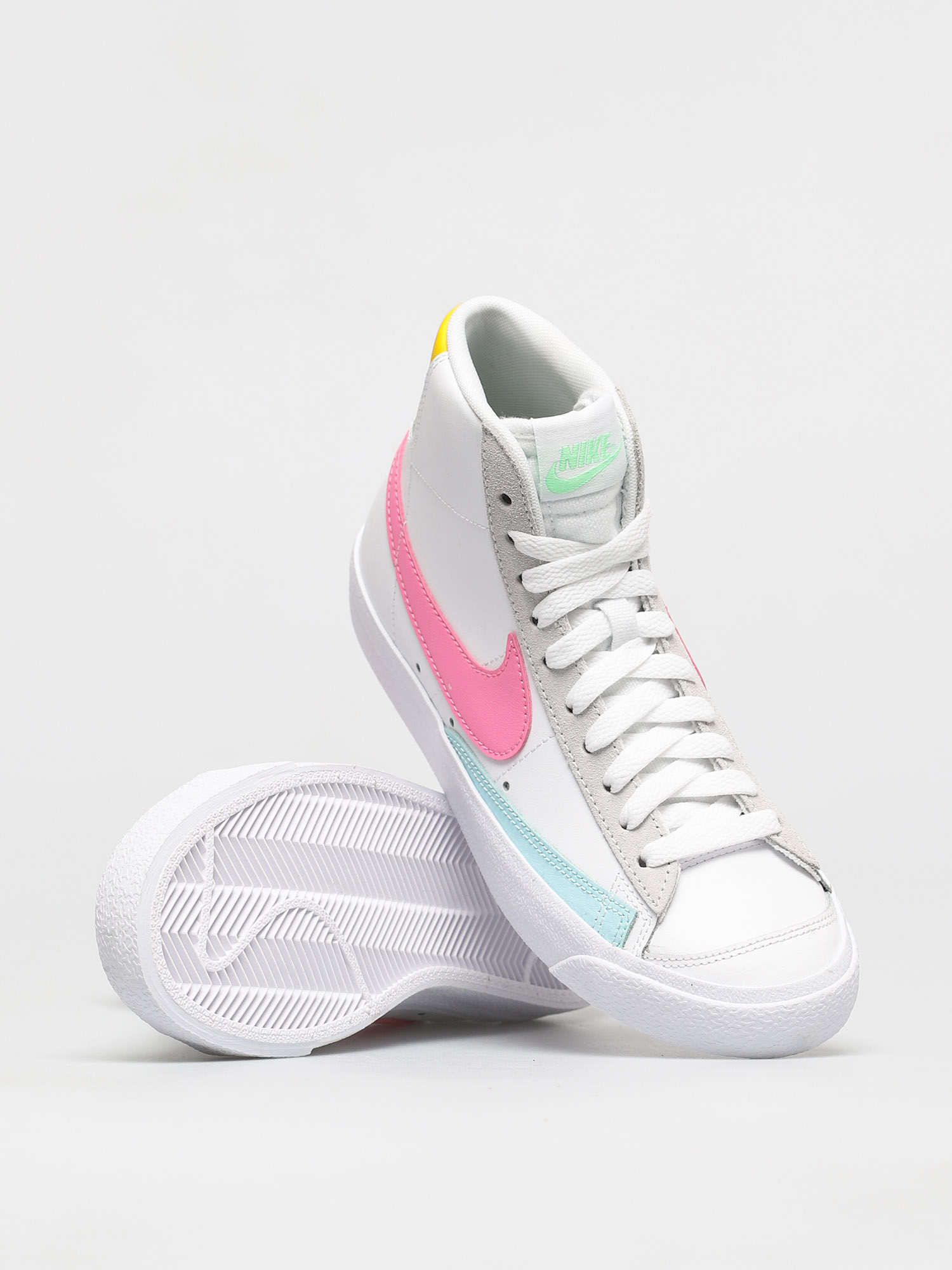 Boty Nike Blazer Mid Vntg 77 Wmn (white/pink glow pure platinum)