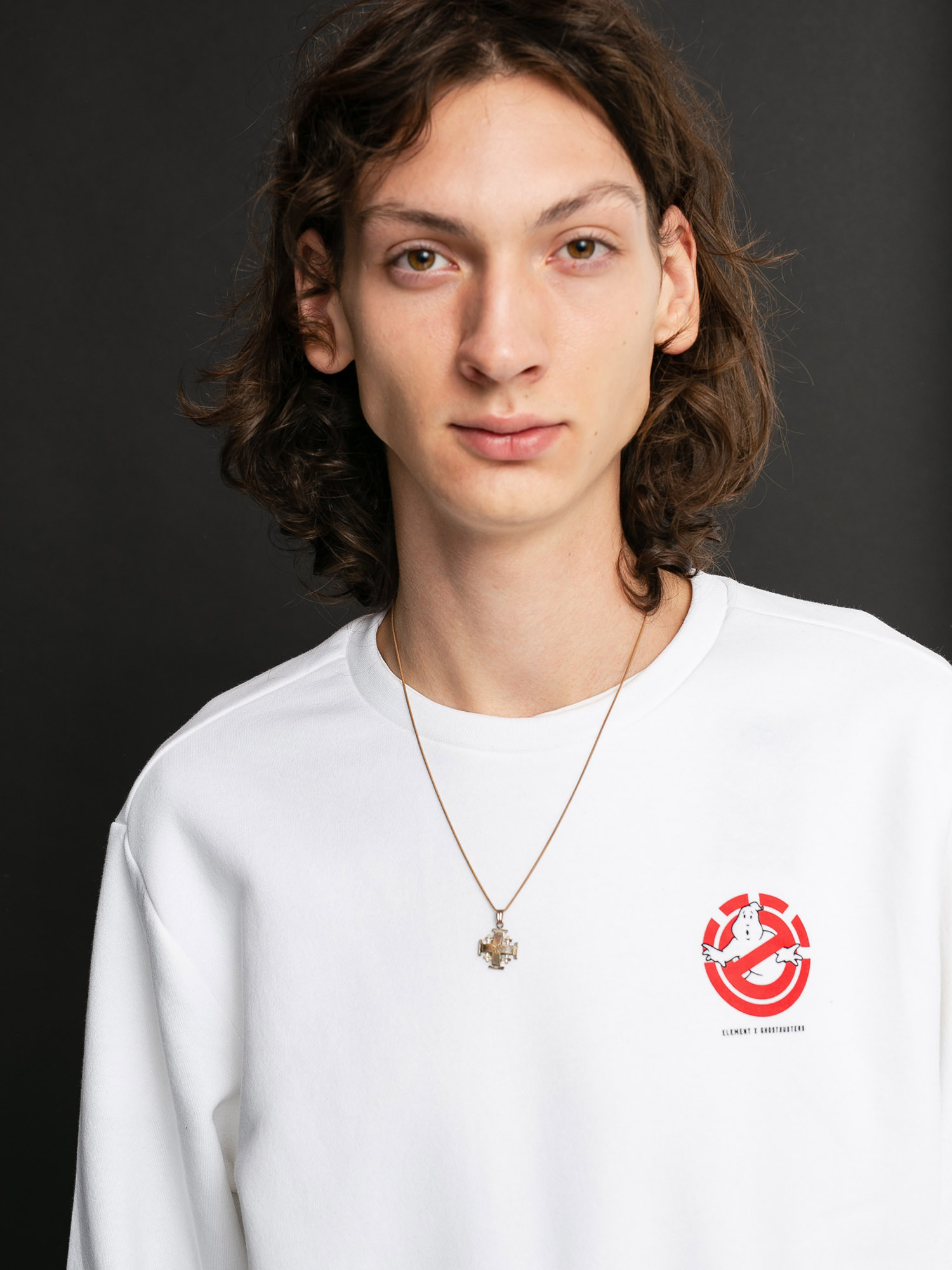 Mikina Element Specter (optic white)