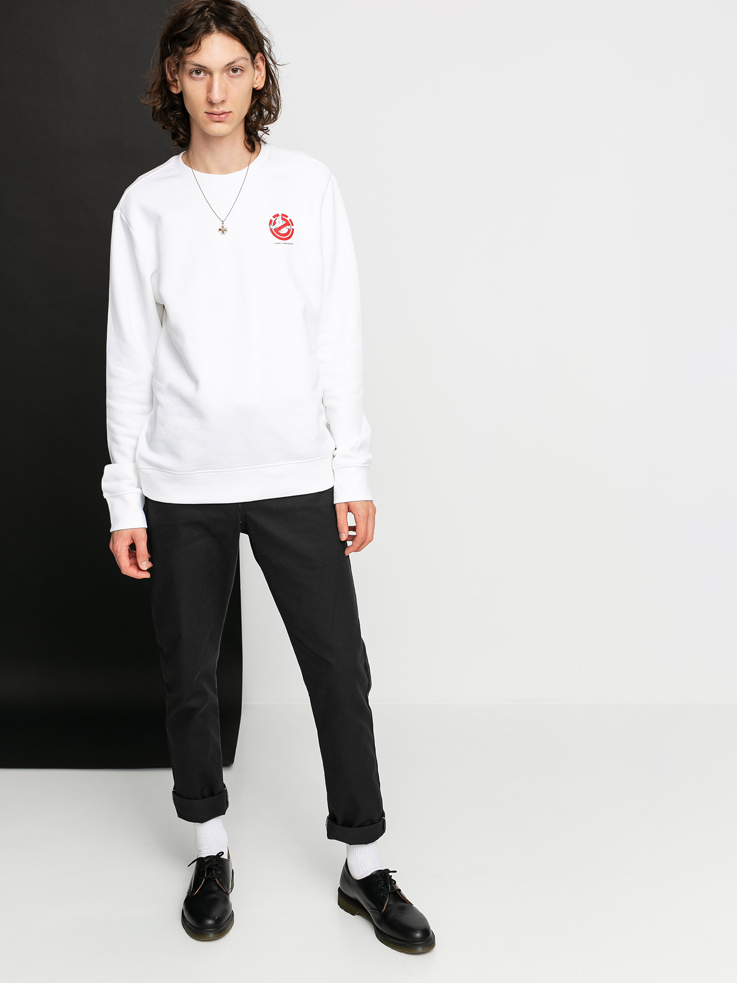 Mikina Element Specter (optic white)