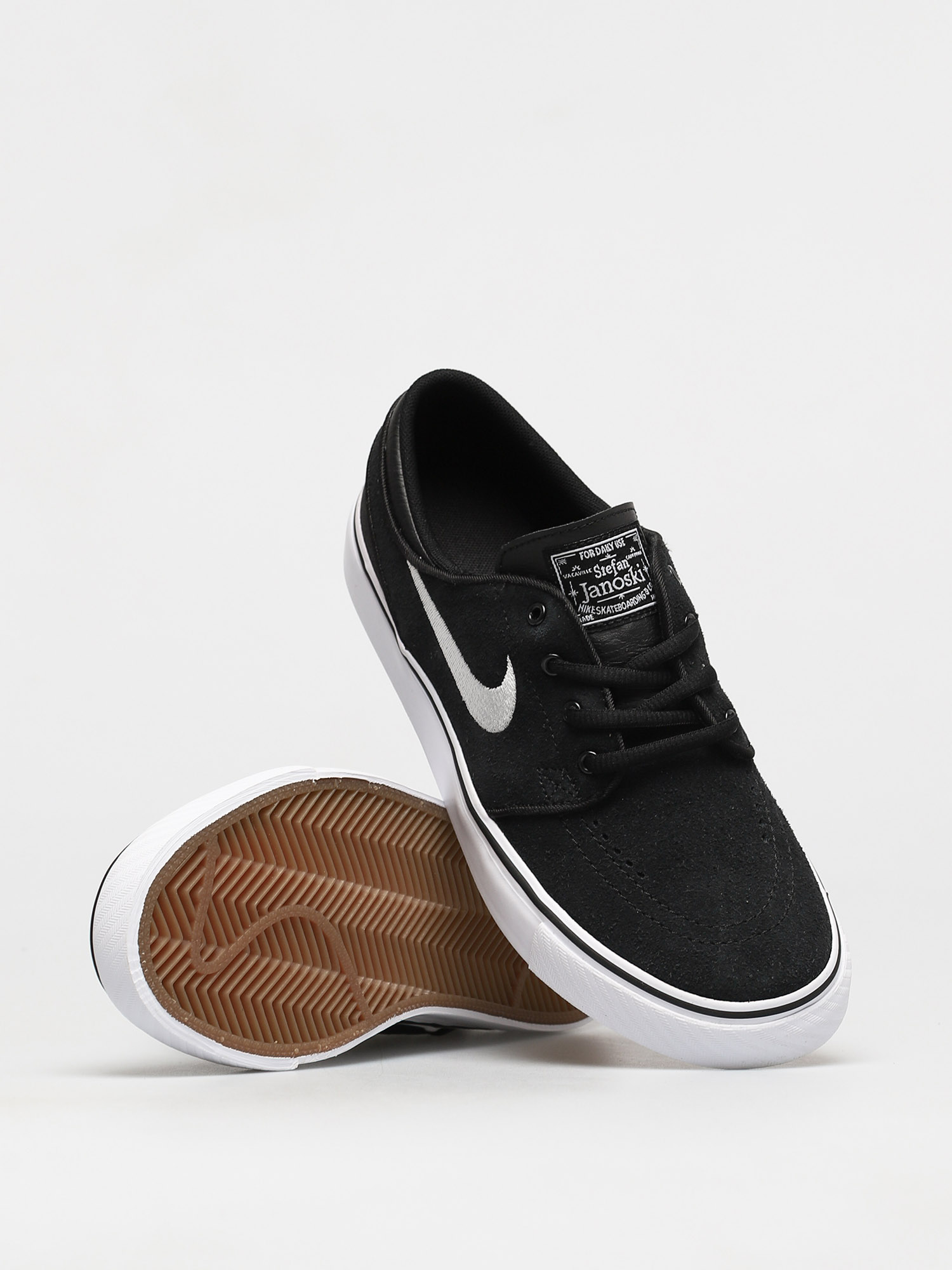 Boty Nike SB Stefan Janoski GS (black/white gum med brown)