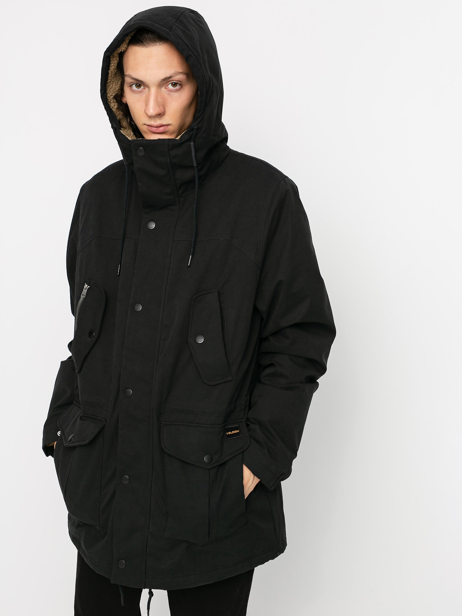 Volcom starget outlet parka black