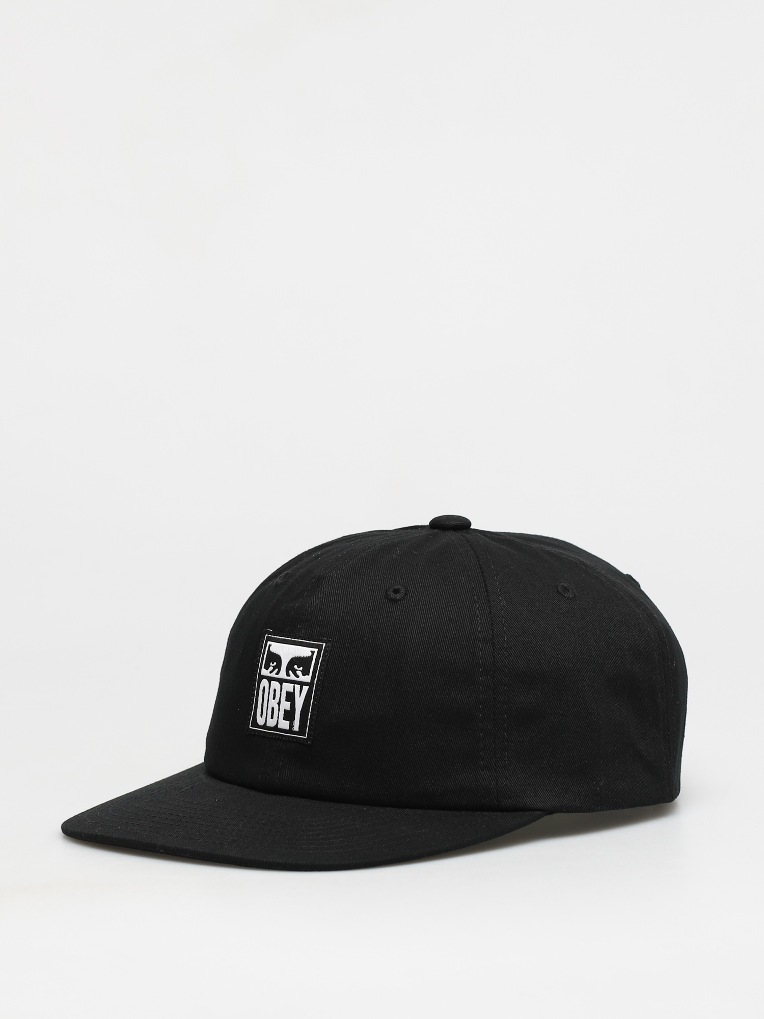 Kšiltovka  OBEY Icon label 6p ZD (black)