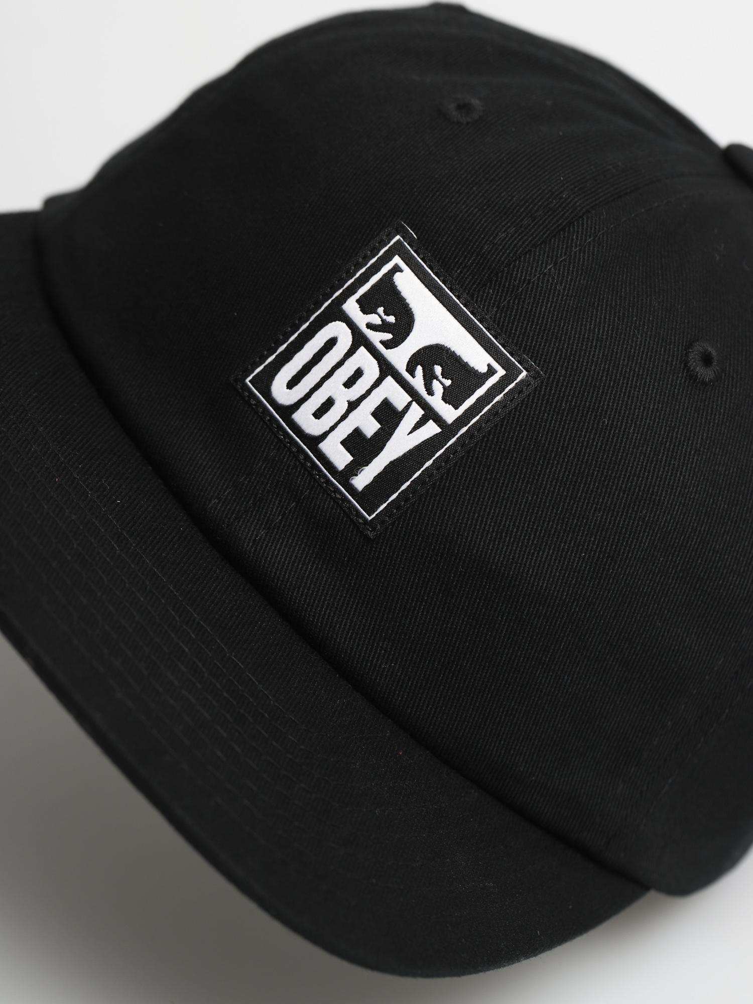 Kšiltovka  OBEY Icon label 6p ZD (black)