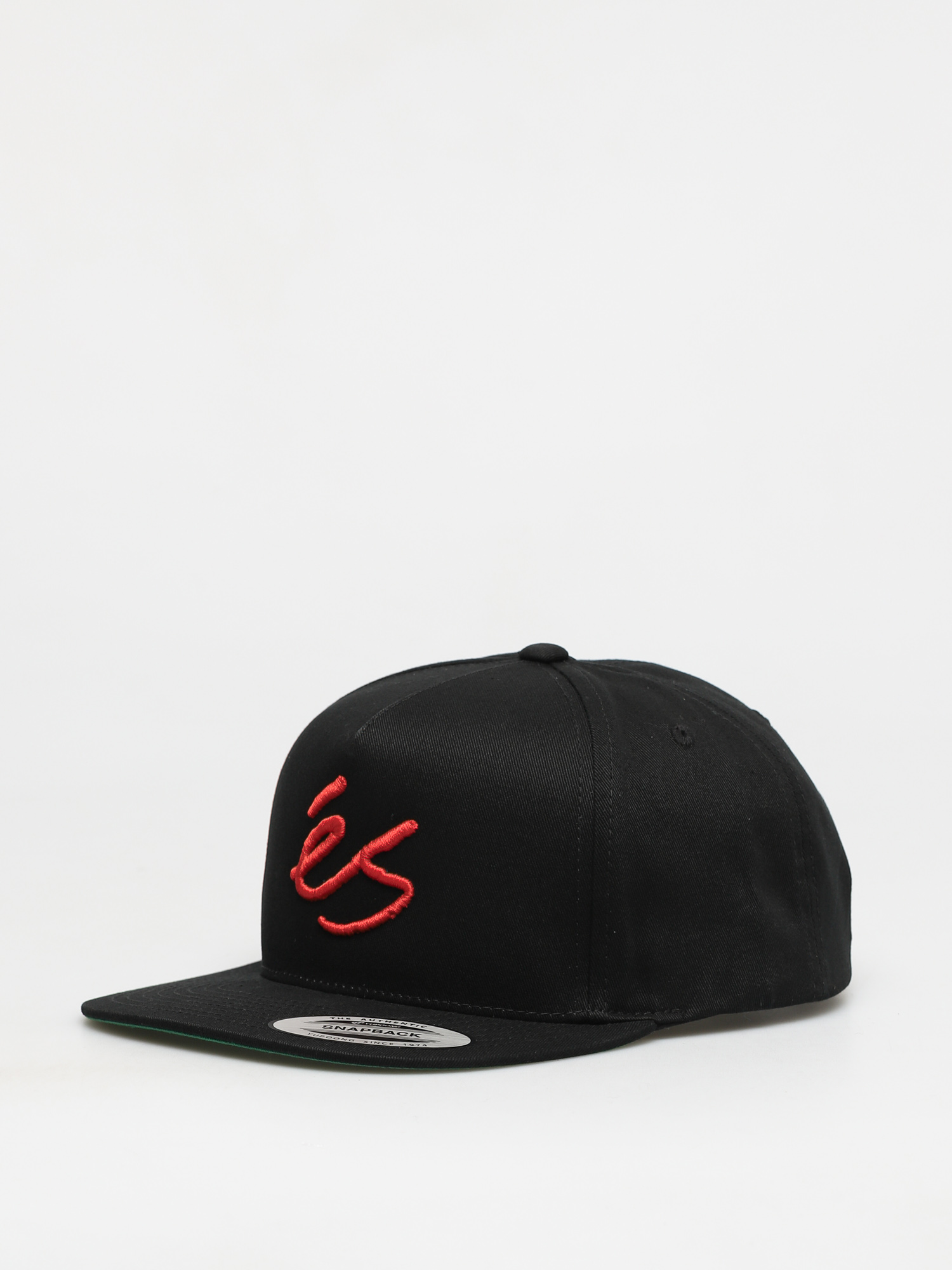 Kšiltovka  eS Script Snapback ZD (black)