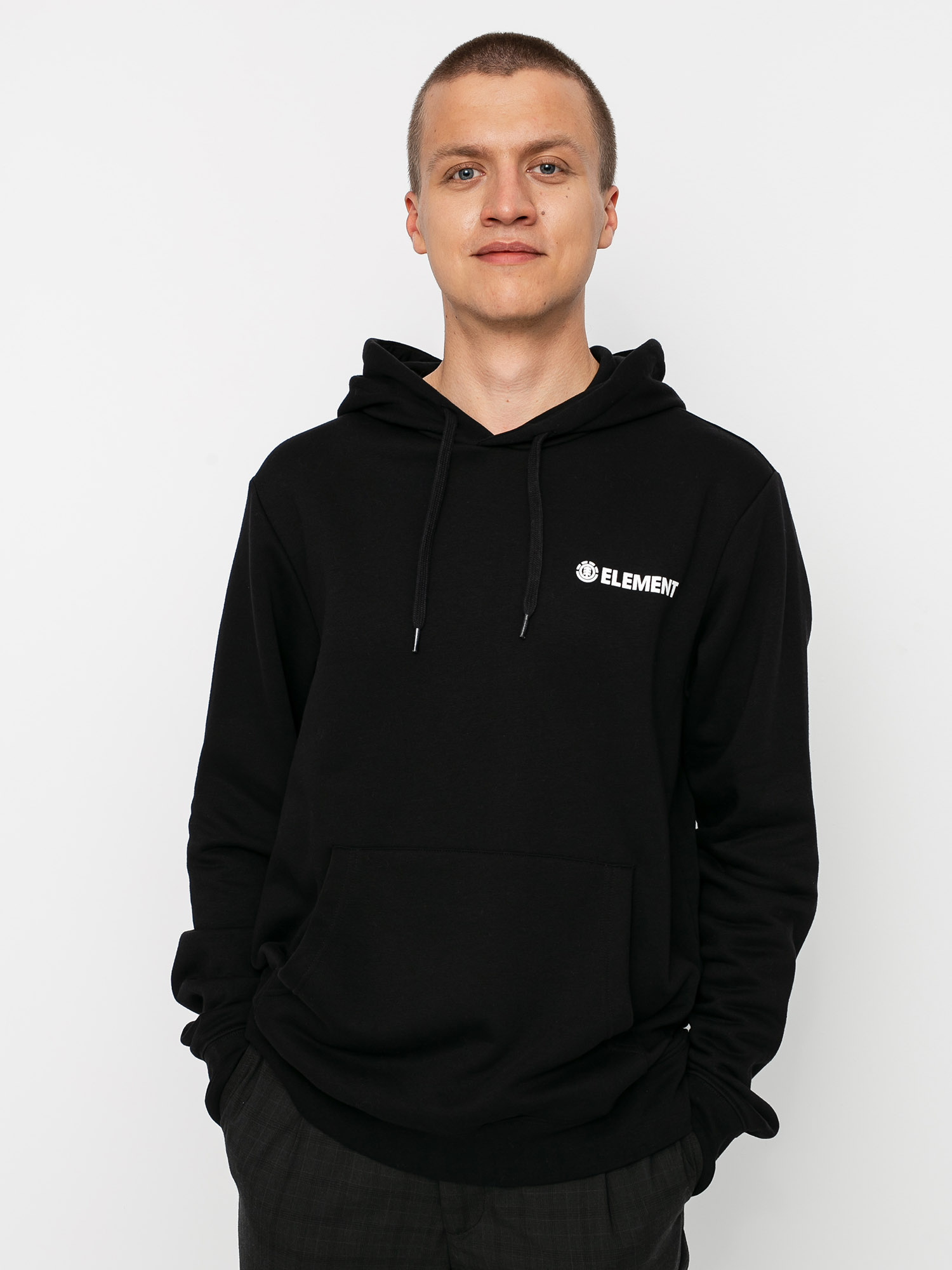 Mikina s kapucí Element Blazin Chest HD (flint black)