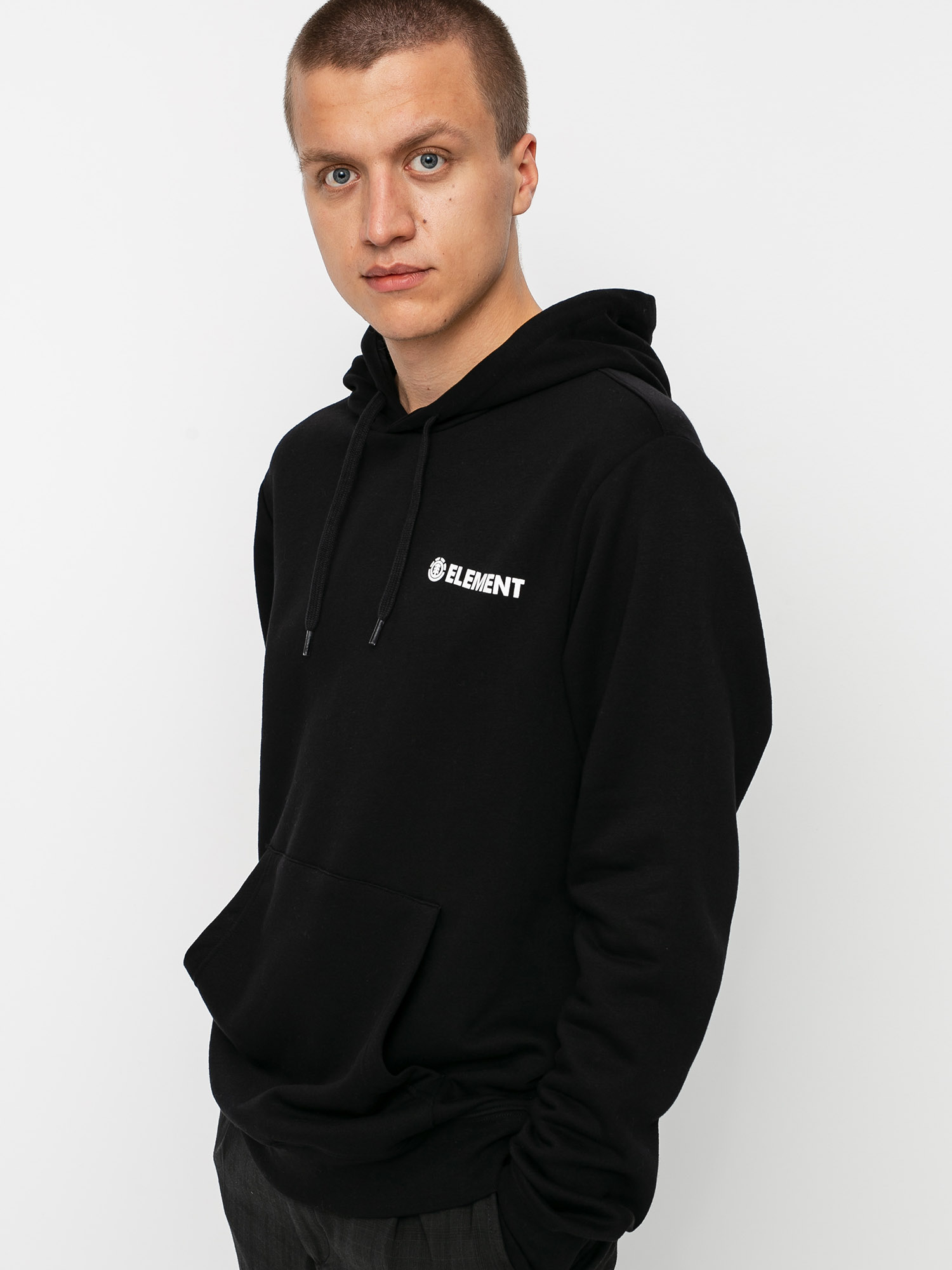 Mikina s kapucí Element Blazin Chest HD (flint black)