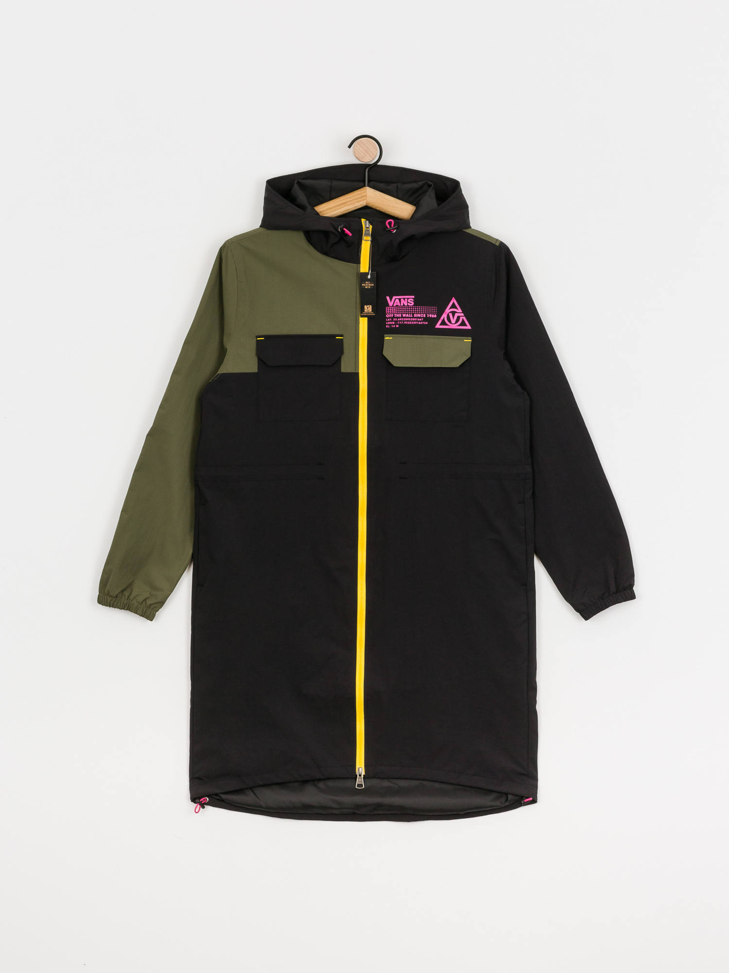 Bunda Vans 66 Supply Long Anorak Mte Wmn (black)
