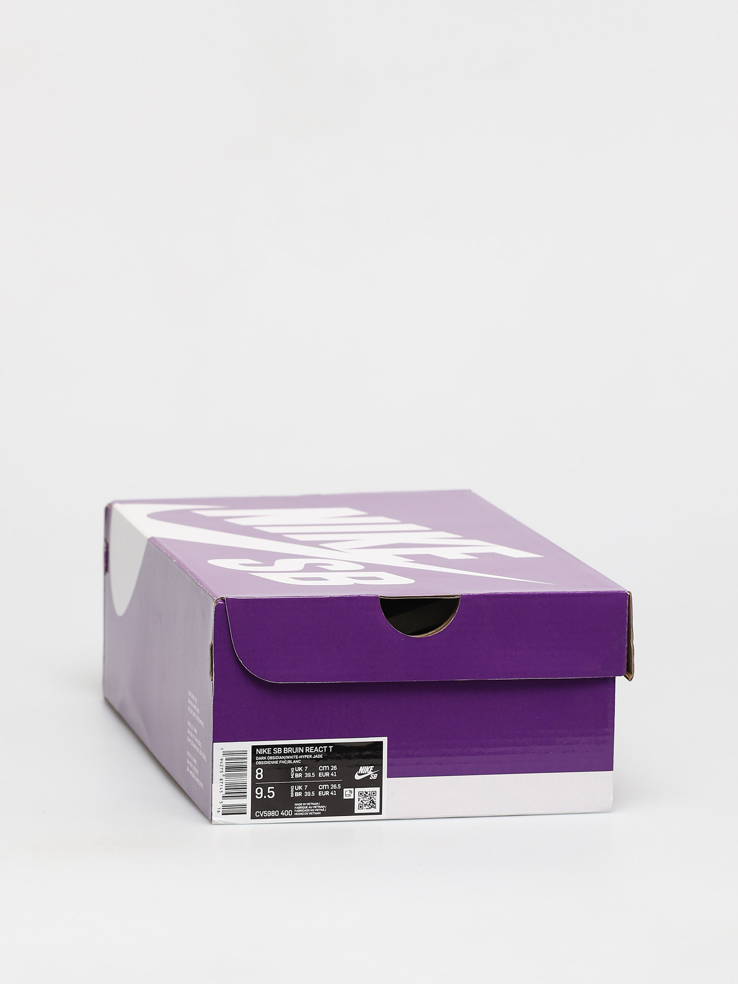 Boty Nike SB Bruin React T (dark obsidian/white hyper jade)