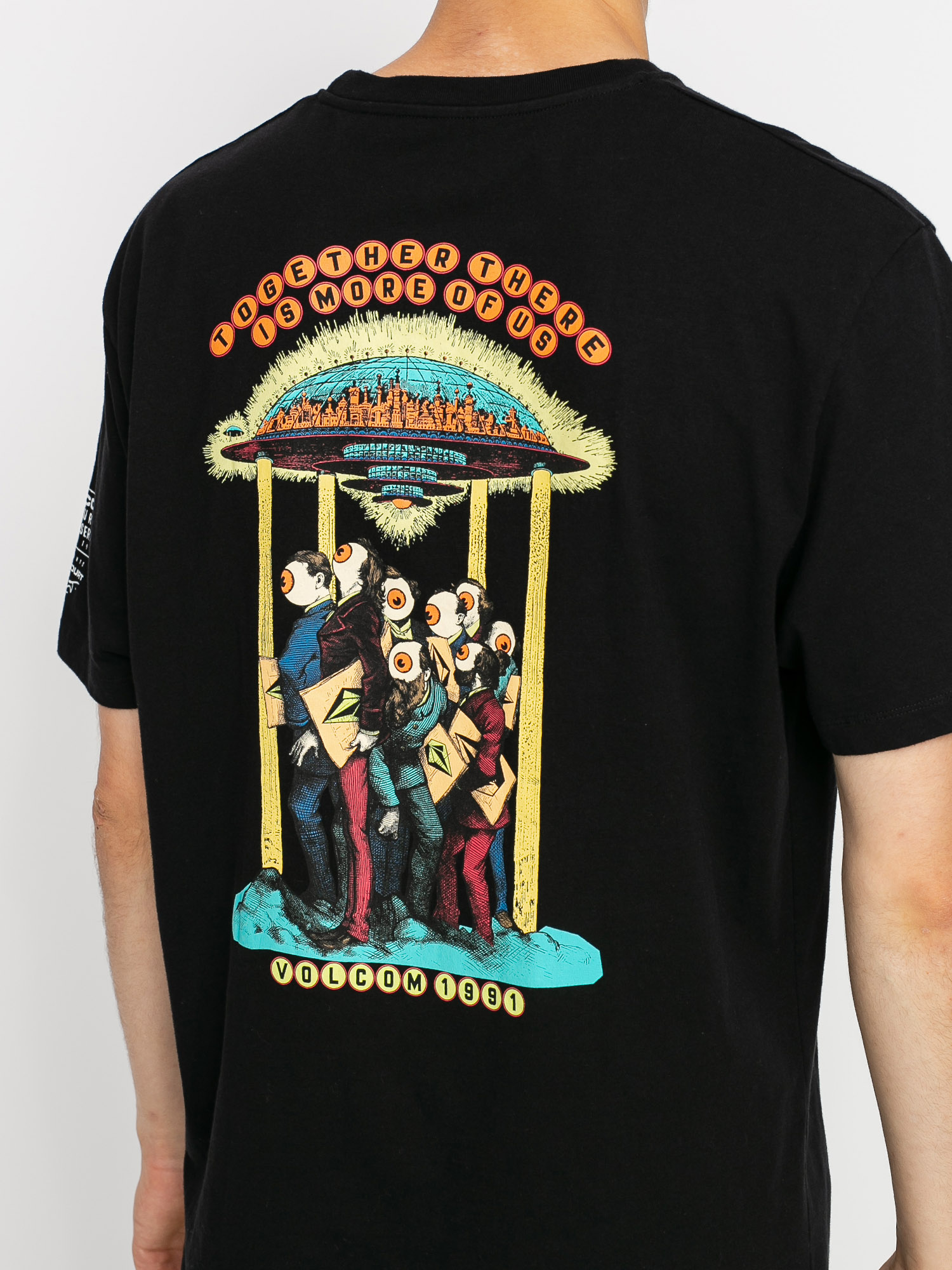 Tričko Volcom Elzo Durt (black)