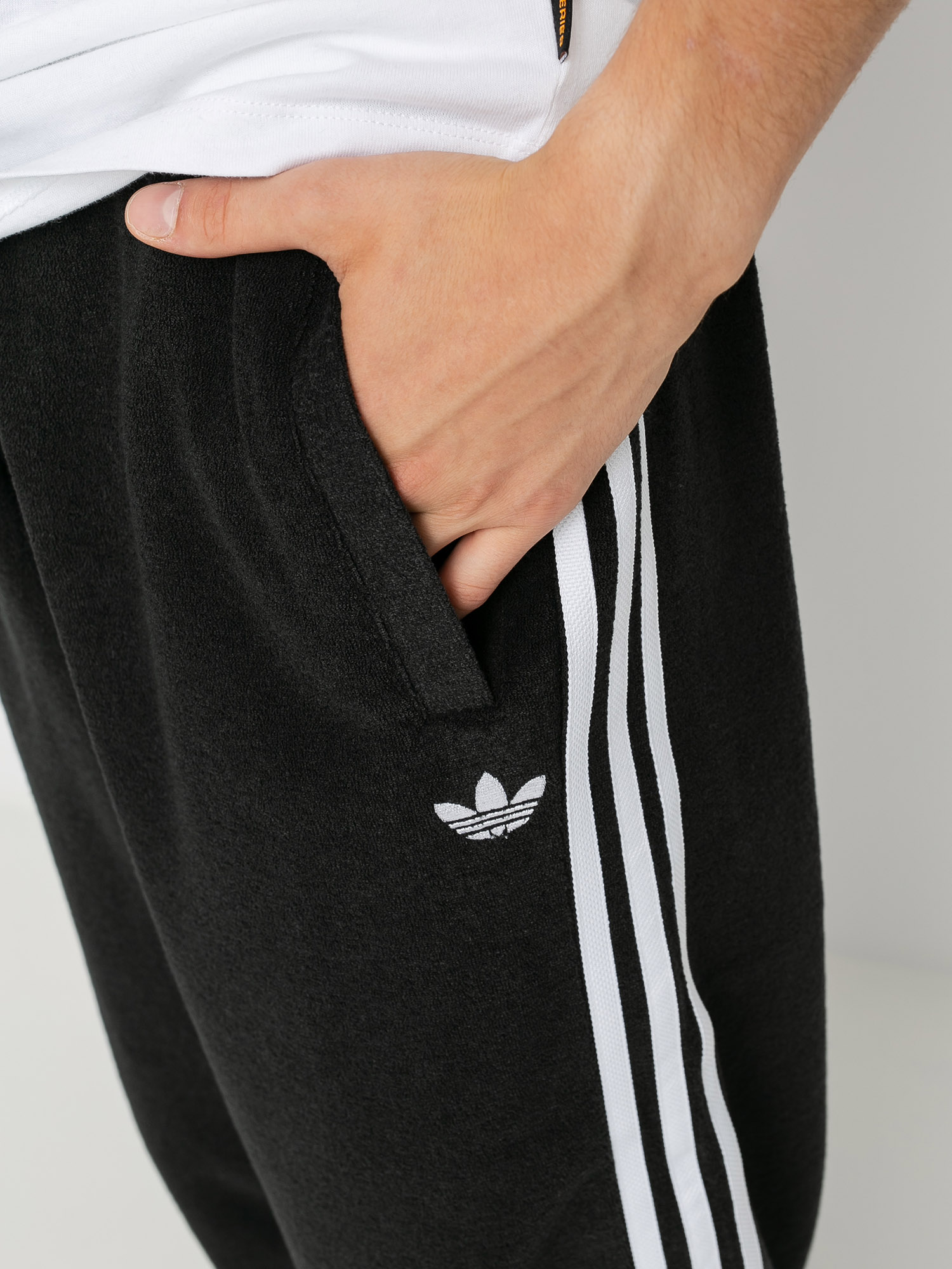 Kalhoty adidas Bouclette Pnt (black/white)