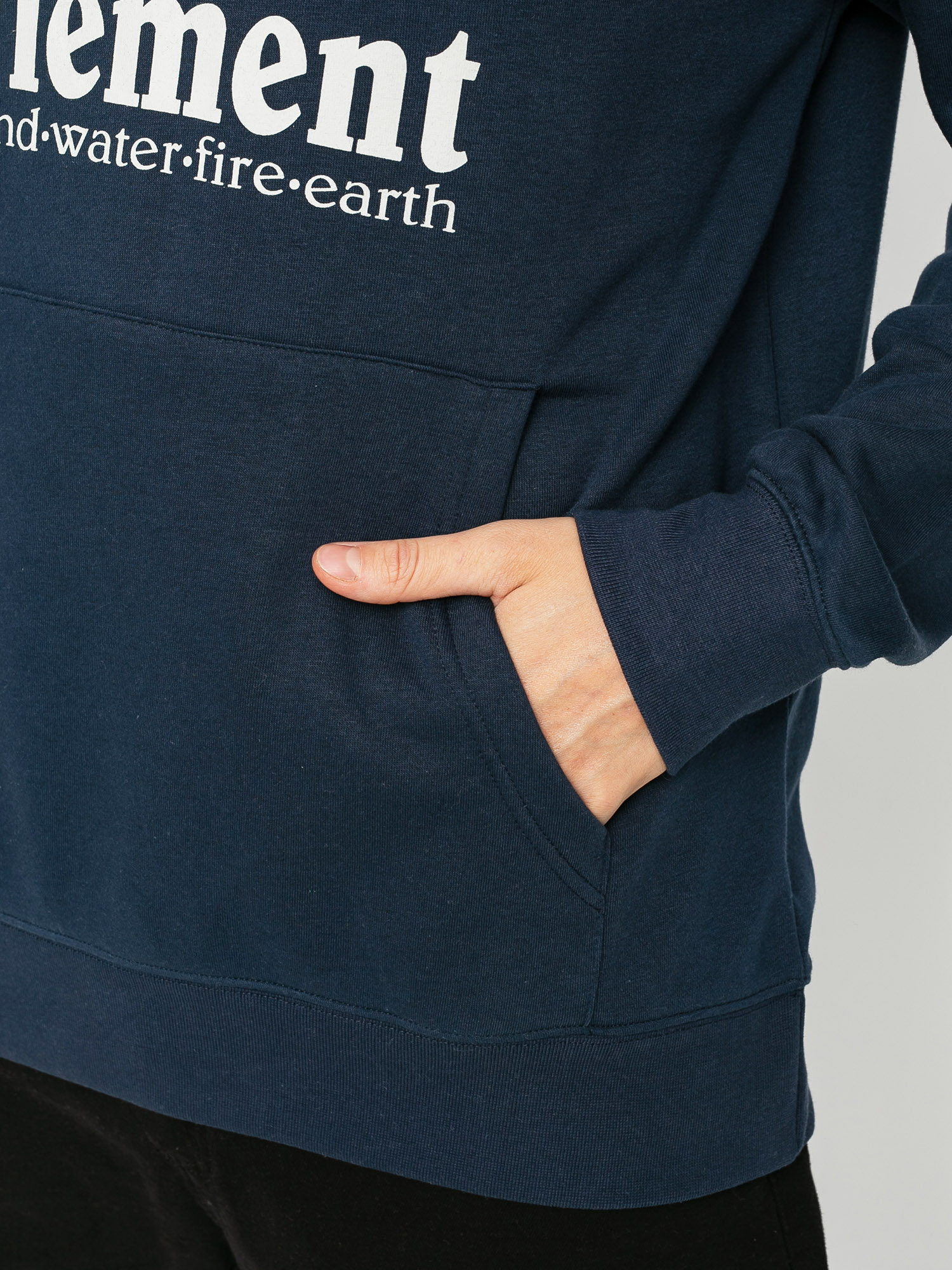 Mikina s kapucí Element Vertical HD (eclipse navy)