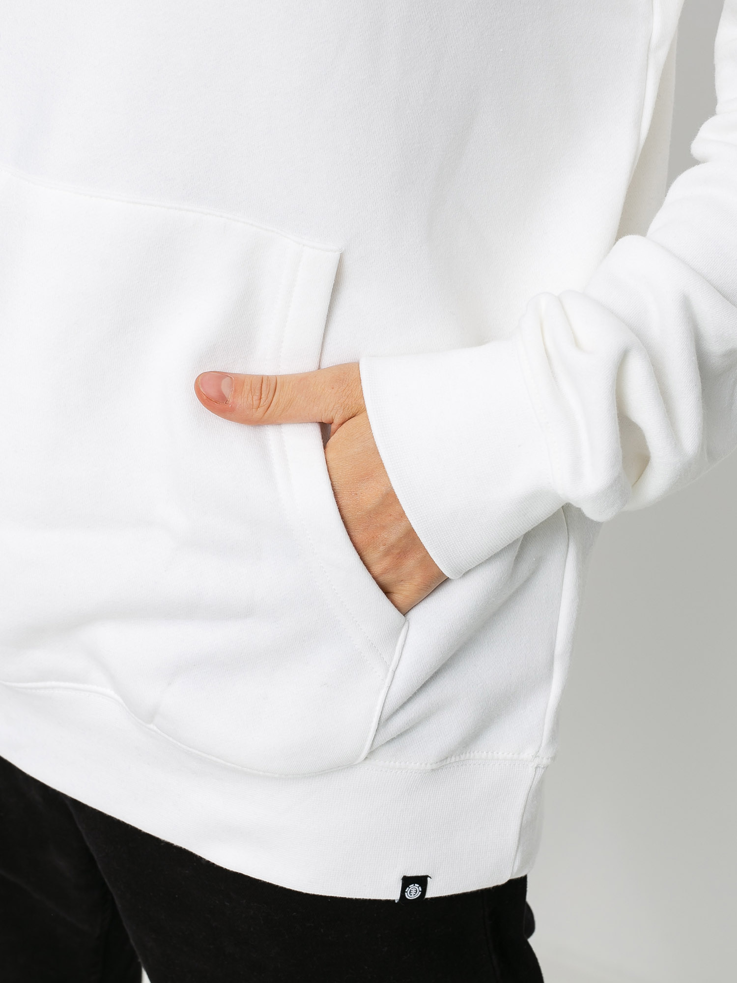 Mikina s kapucí Element Blazin Chest HD (optic white)