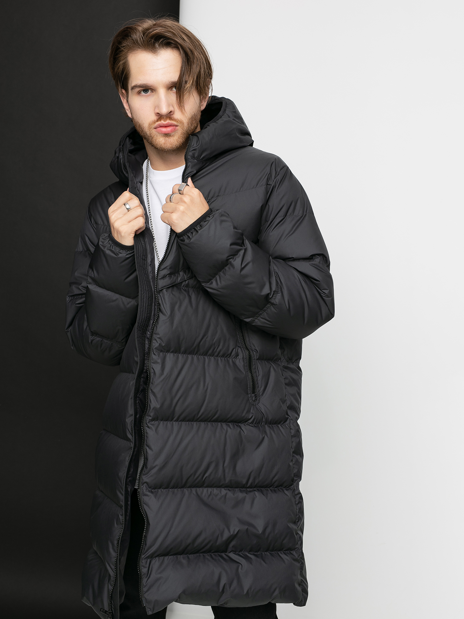Bunda Nike Down Fill Wr Parka Shld R (black/black/black/black)