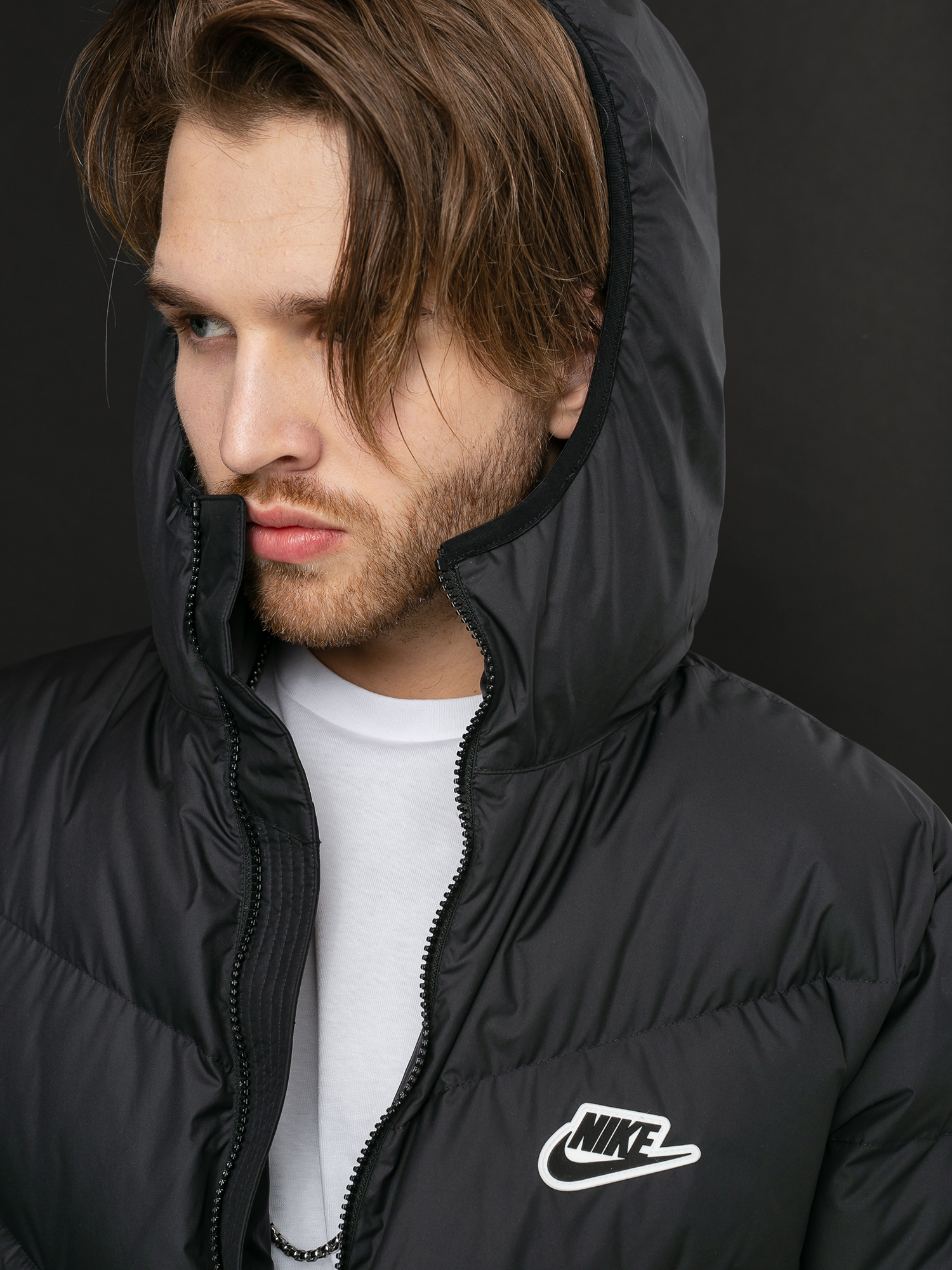 Bunda Nike Down Fill Wr Parka Shld R (black/black/black/black)