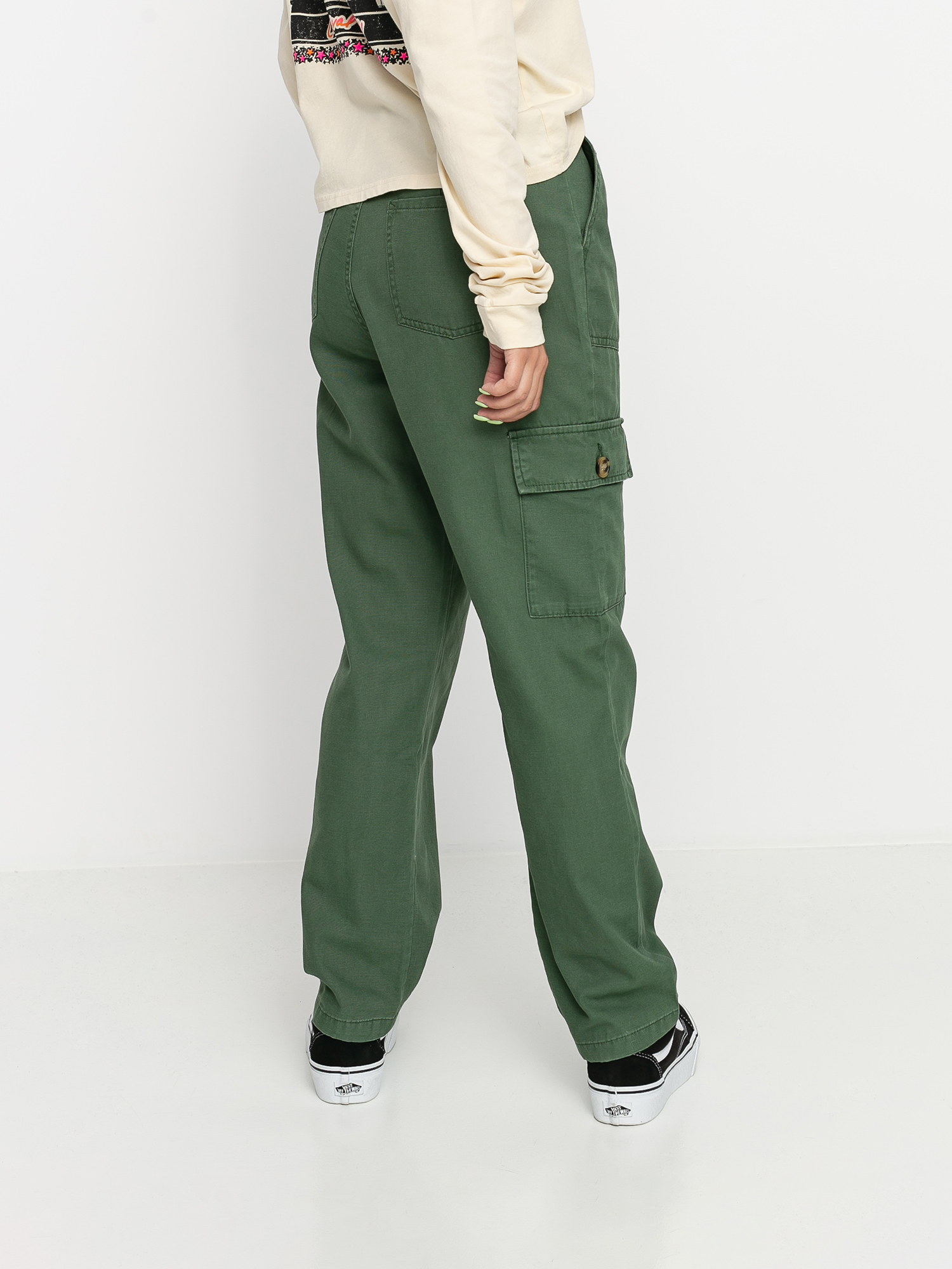 Kalhoty Roxy Sense Yourself Wmn (cilantro)