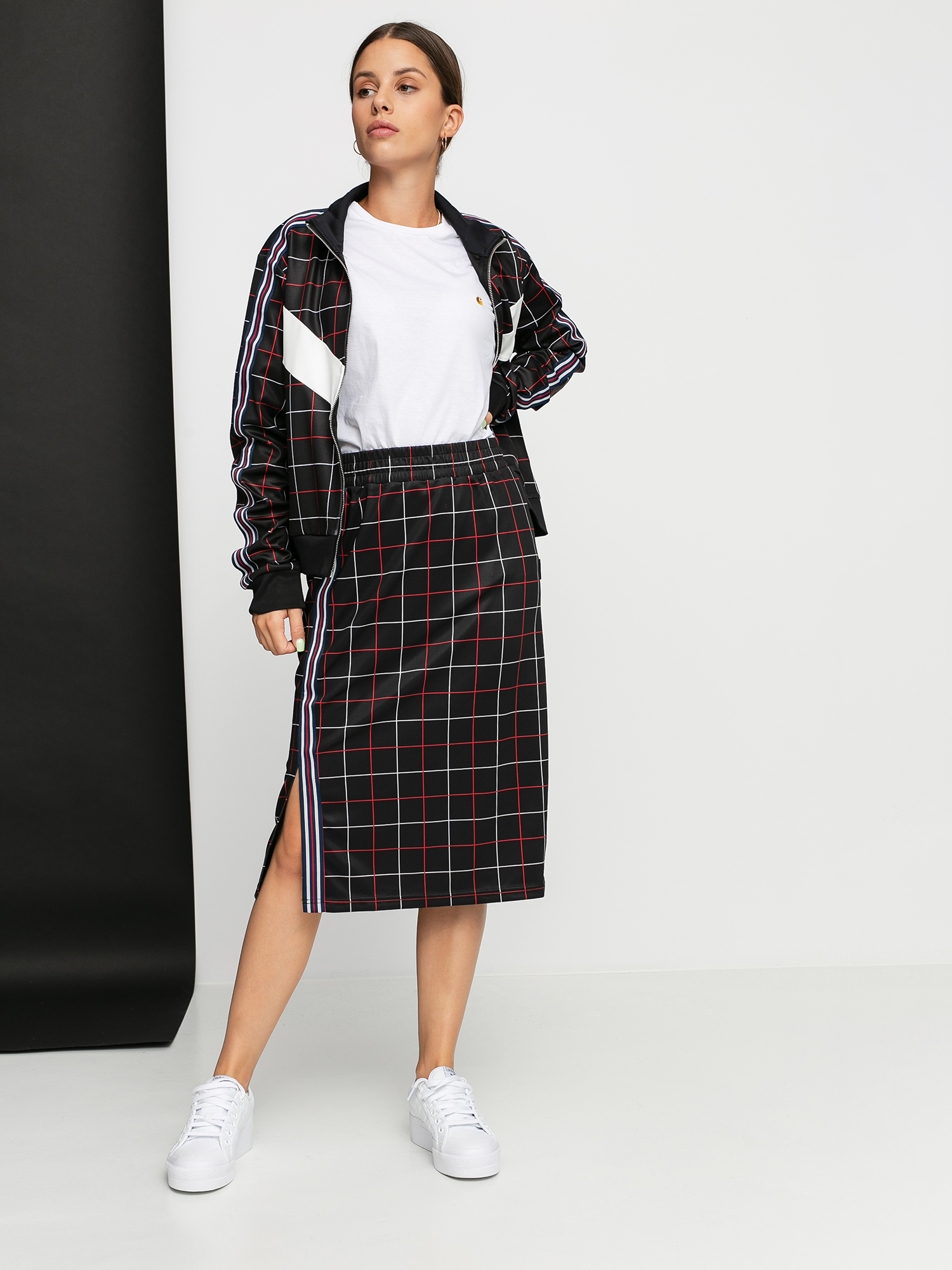 Sukně Fila Walvia Wmn (black check allover)