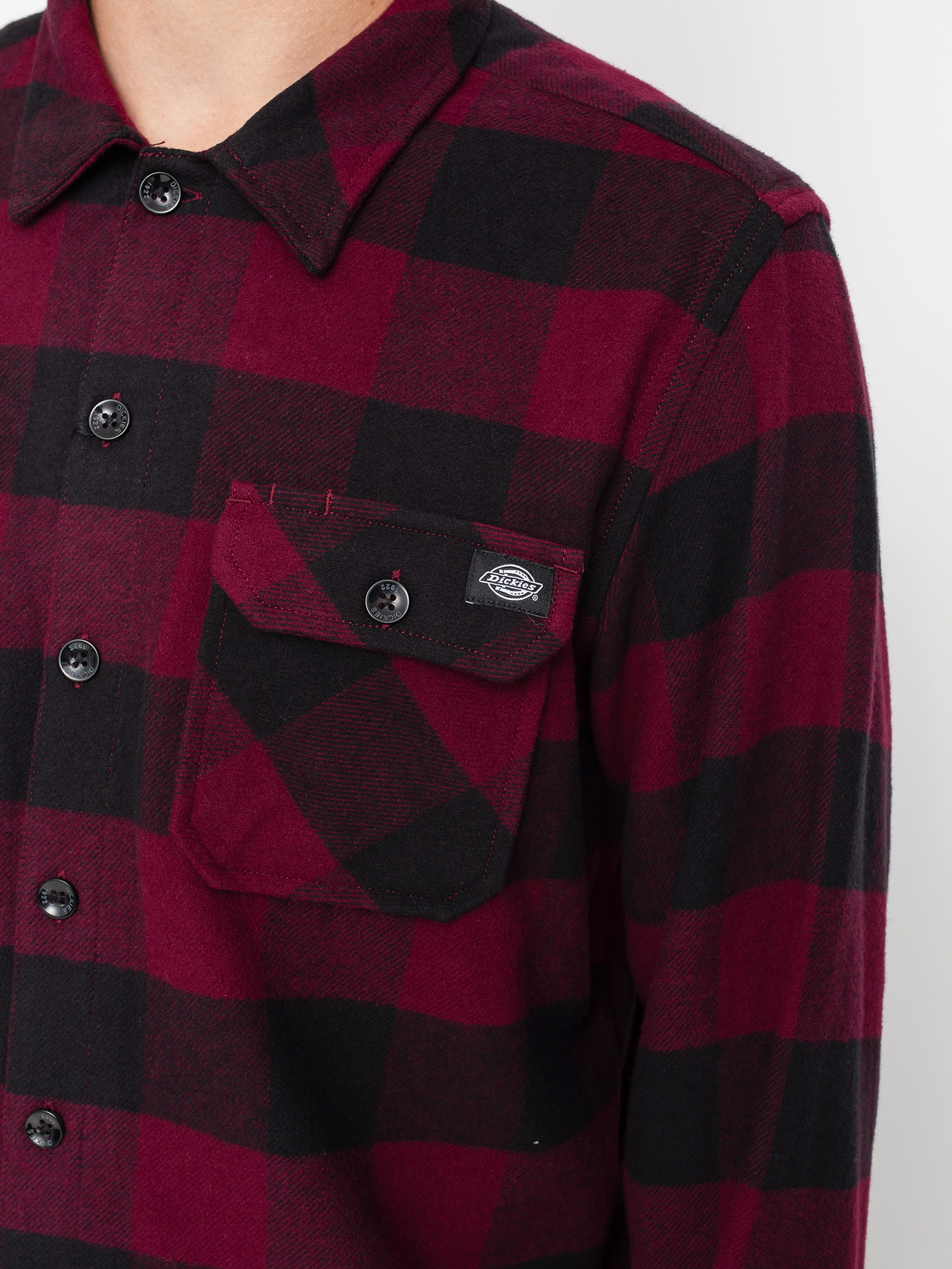 Košile Dickies Sacramento (maroon)