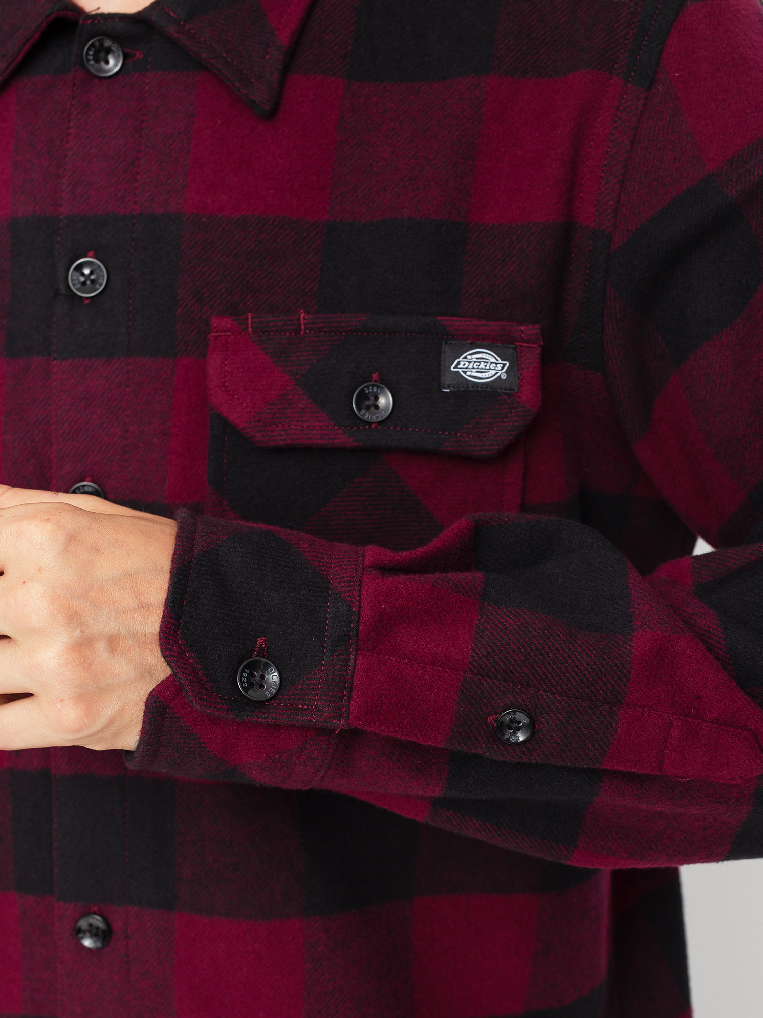Košile Dickies Sacramento (maroon)