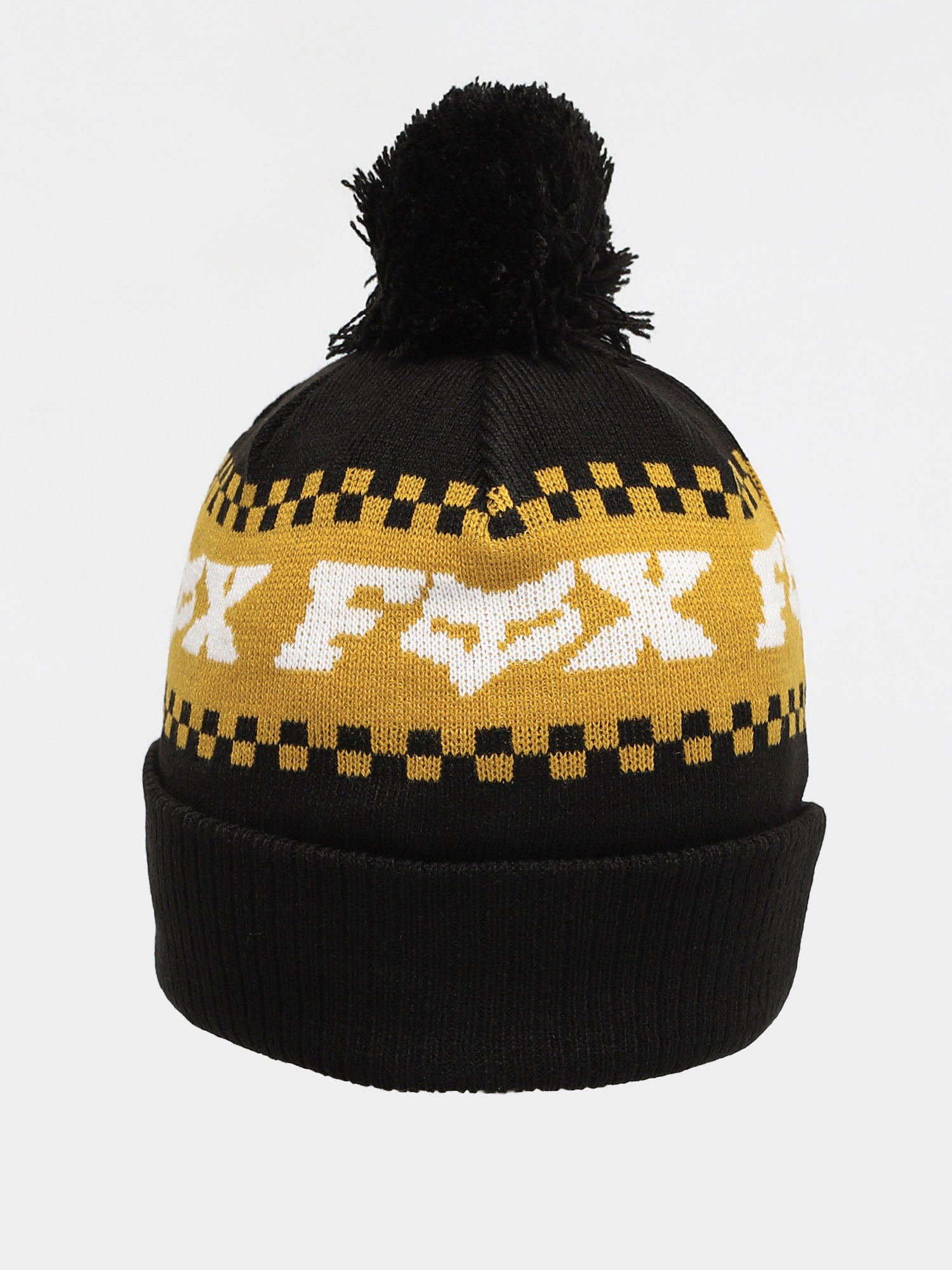 Čepice Fox Overkill (blk/ylw)