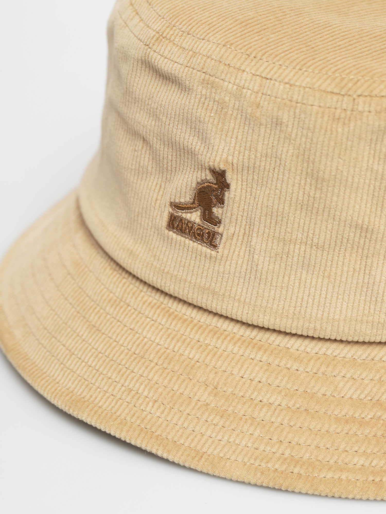 Klobouk Kangol Cord Bucket (beige)