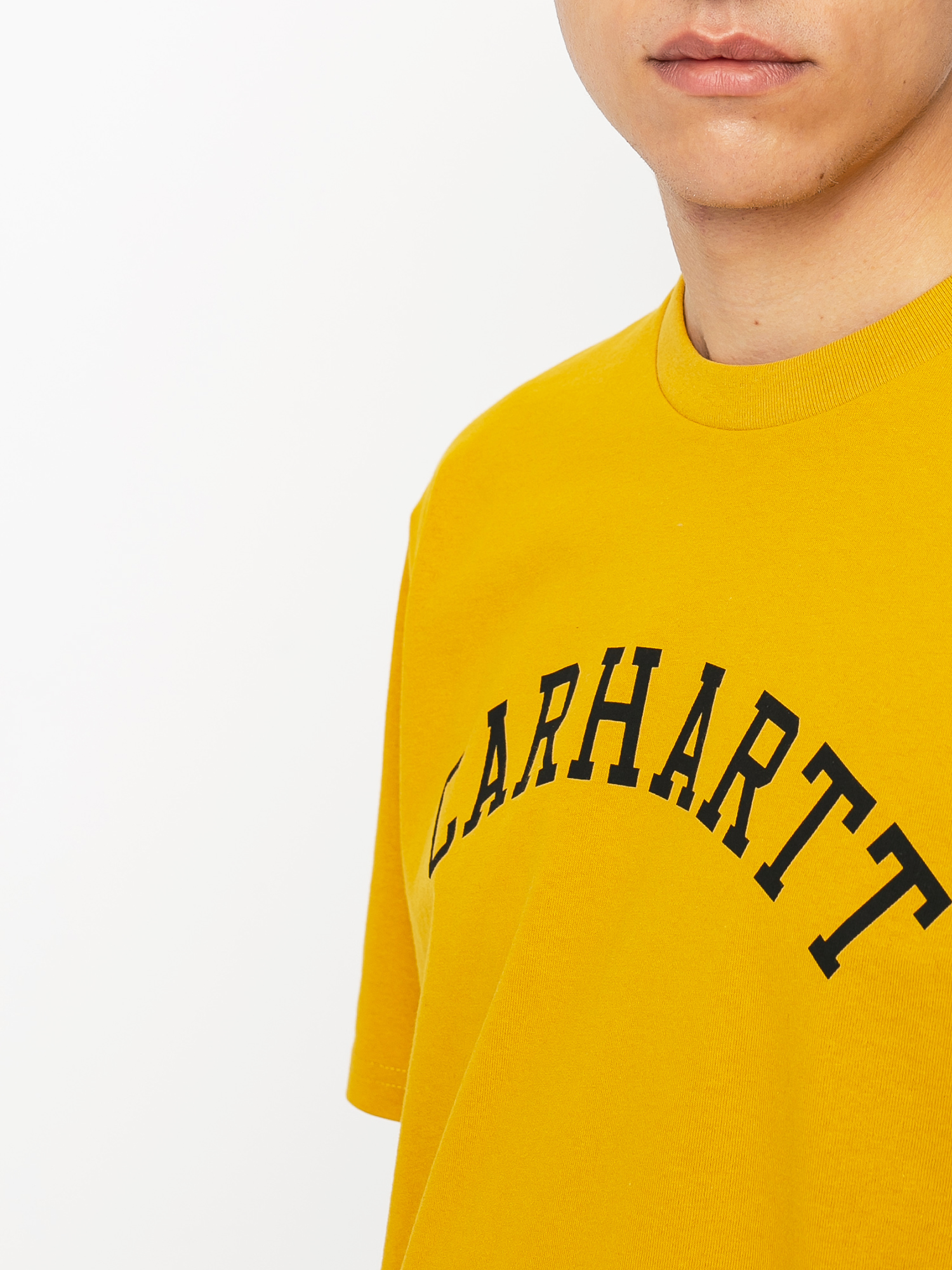 Tričko Carhartt WIP University (colza/black)