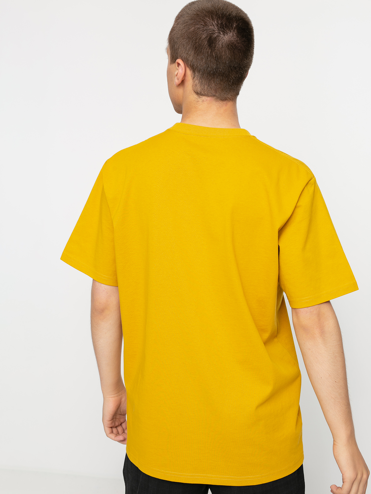 Tričko Carhartt WIP University (colza/black)