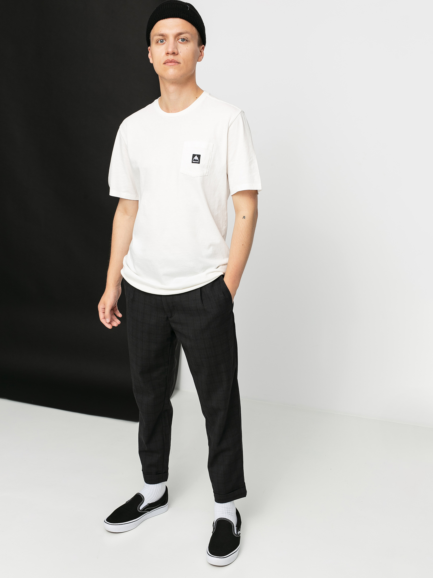 Tričko Burton Colfax (stout white)