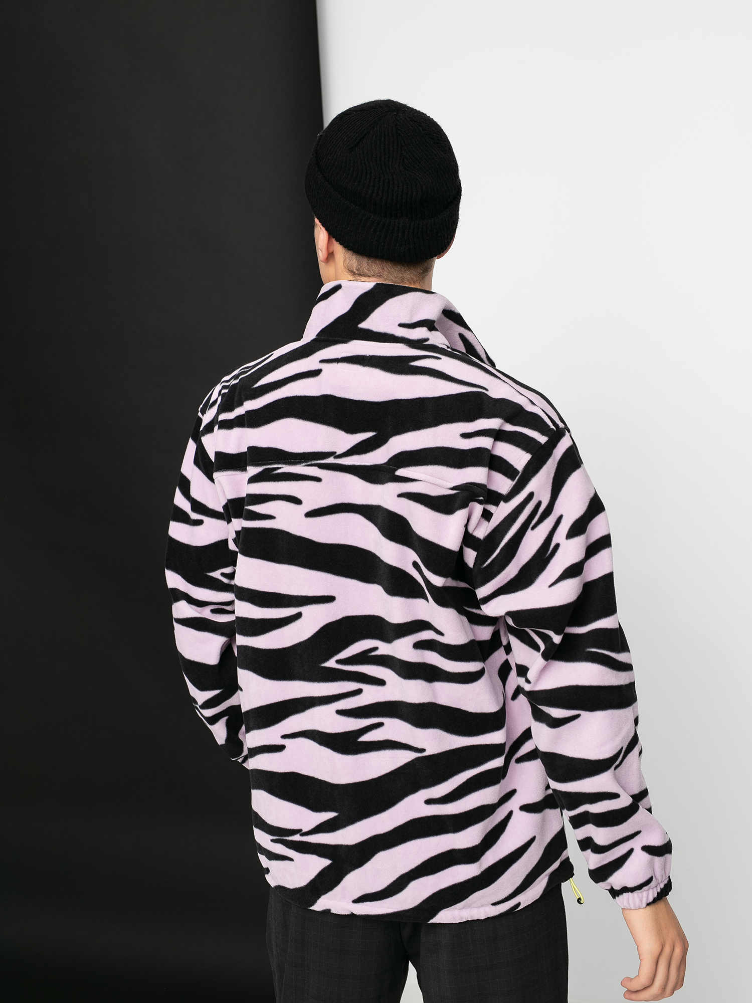 Mikina Levi's® Skate Zip Mock Neck (zircon lavender frost)