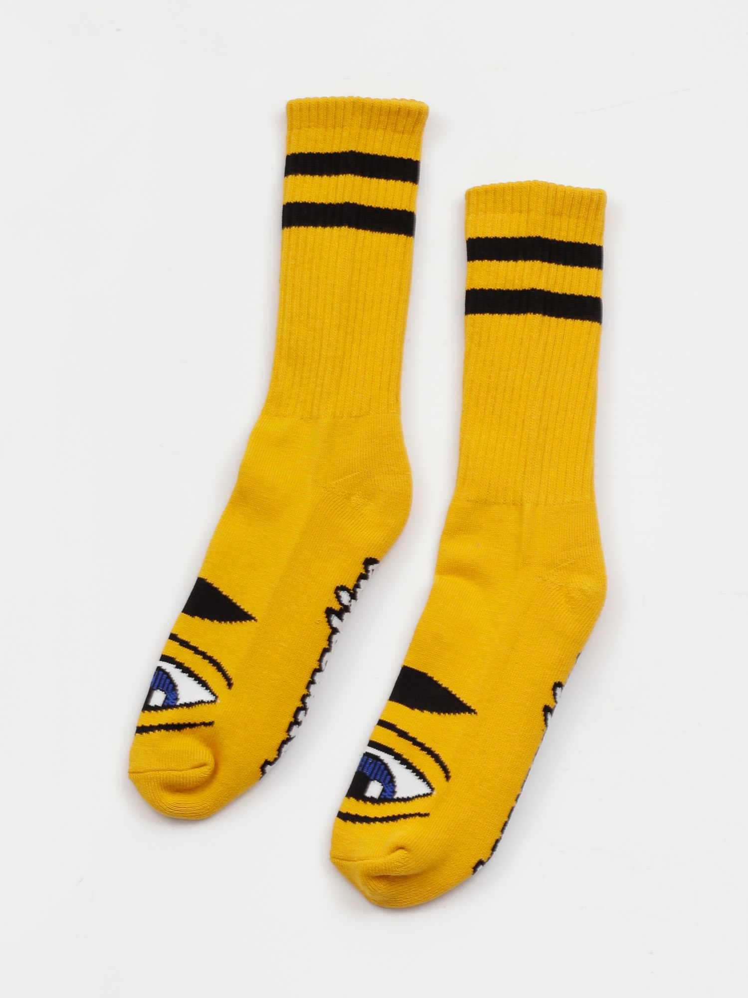 Ponožky Toy Machine Sect Eye (mustard)